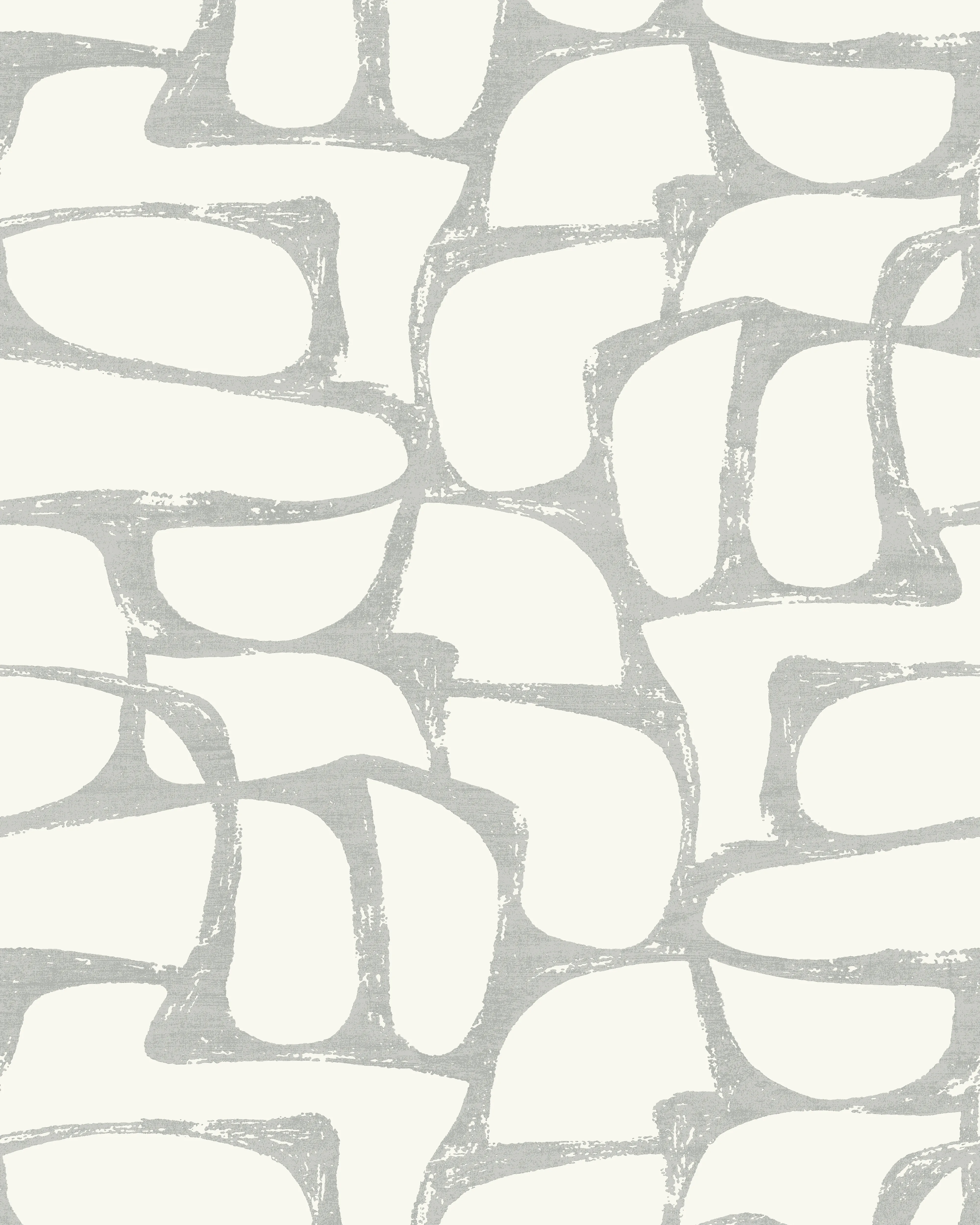 Kravet Design Candice Olson Decadence Ii W4462 in White & Silver (W4462.11.0)
