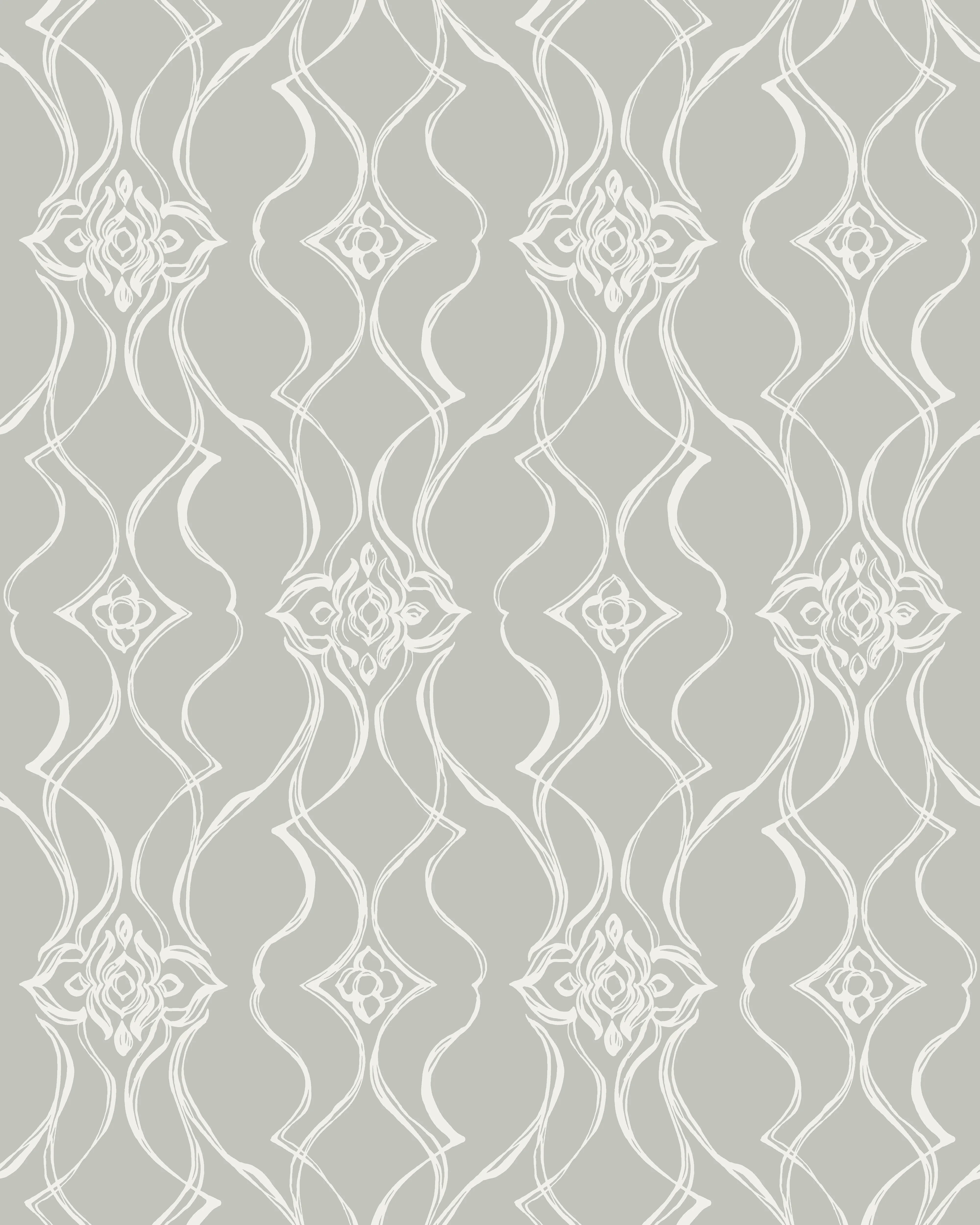 Kravet Design Candice Olson Decadence Ii W4464 in Grey & White (W4464.1101.0)