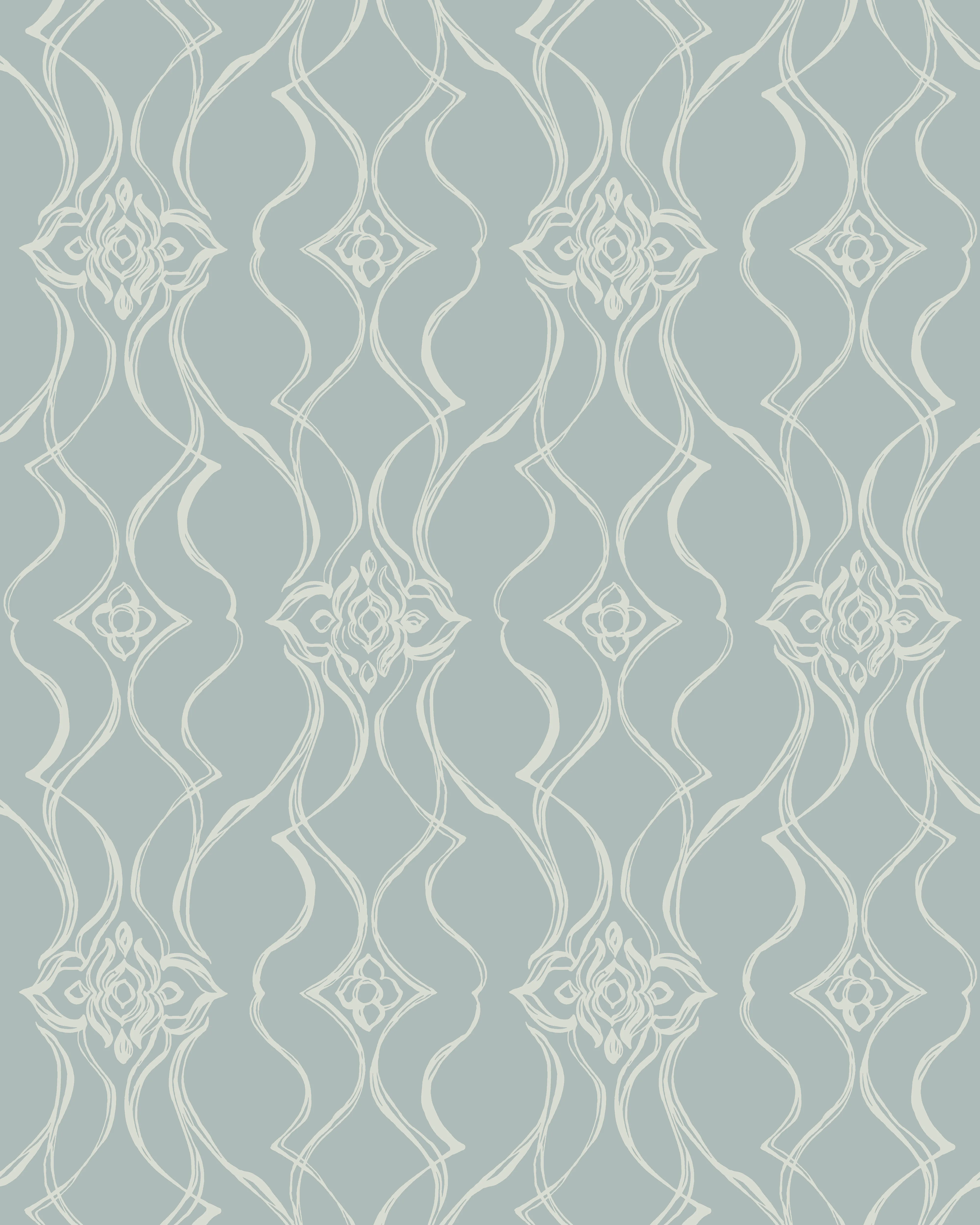 Kravet Design Candice Olson Decadence Ii W4464 in Spa & White (W4464.15.0)