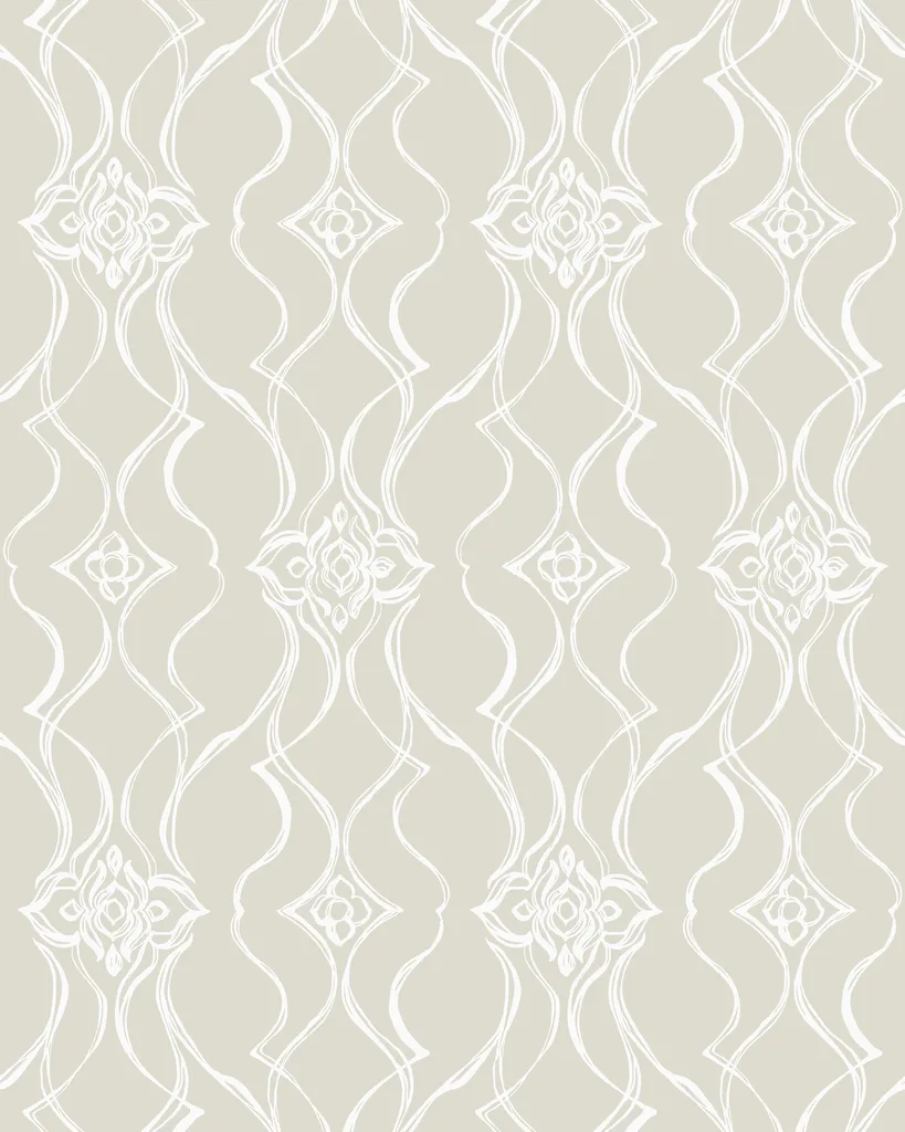 Kravet Design Candice Olson Decadence Ii W4464 in Beige & White (W4464.161.0)