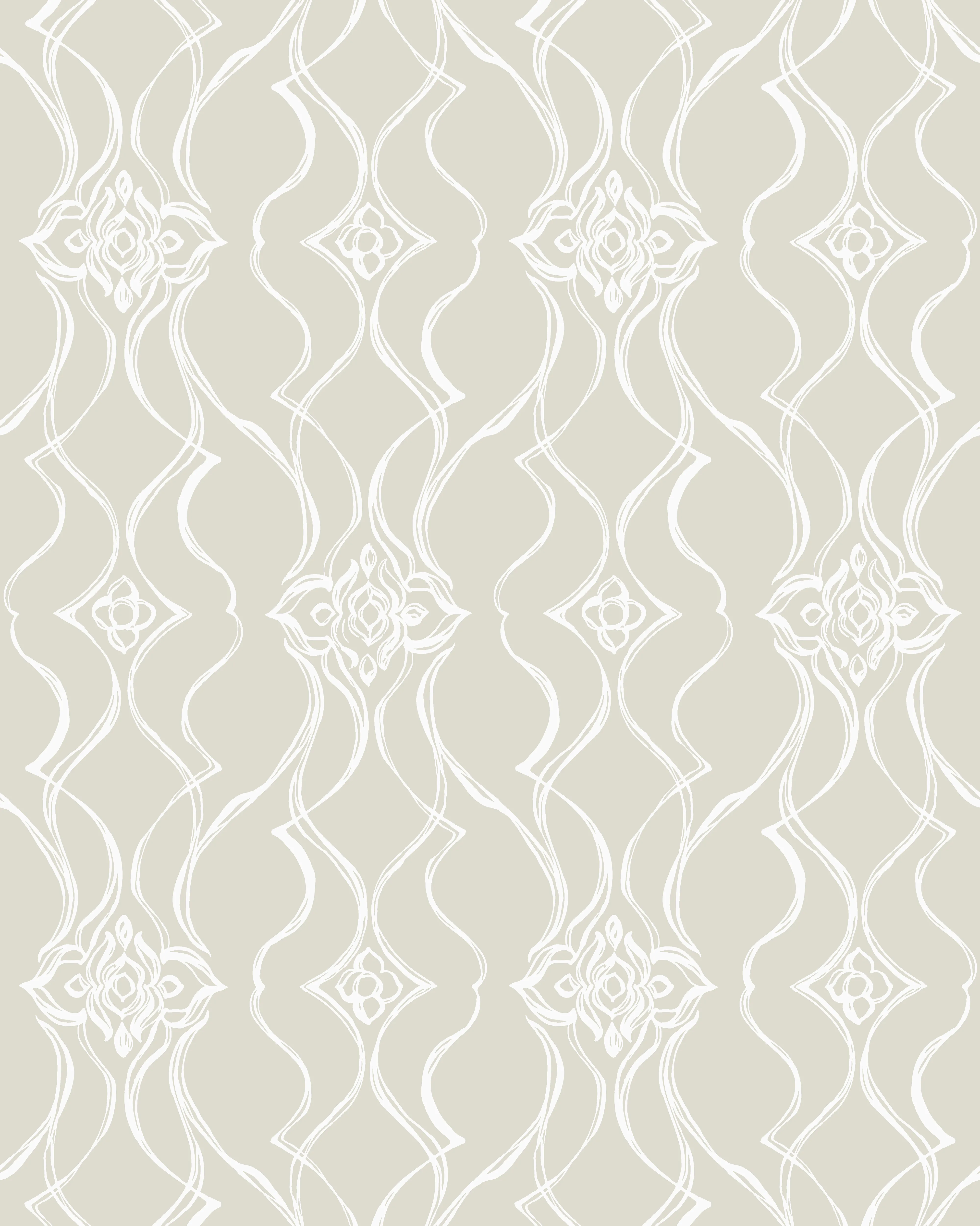Kravet Design Candice Olson Decadence Ii W4464 in Beige & White (W4464.161.0)