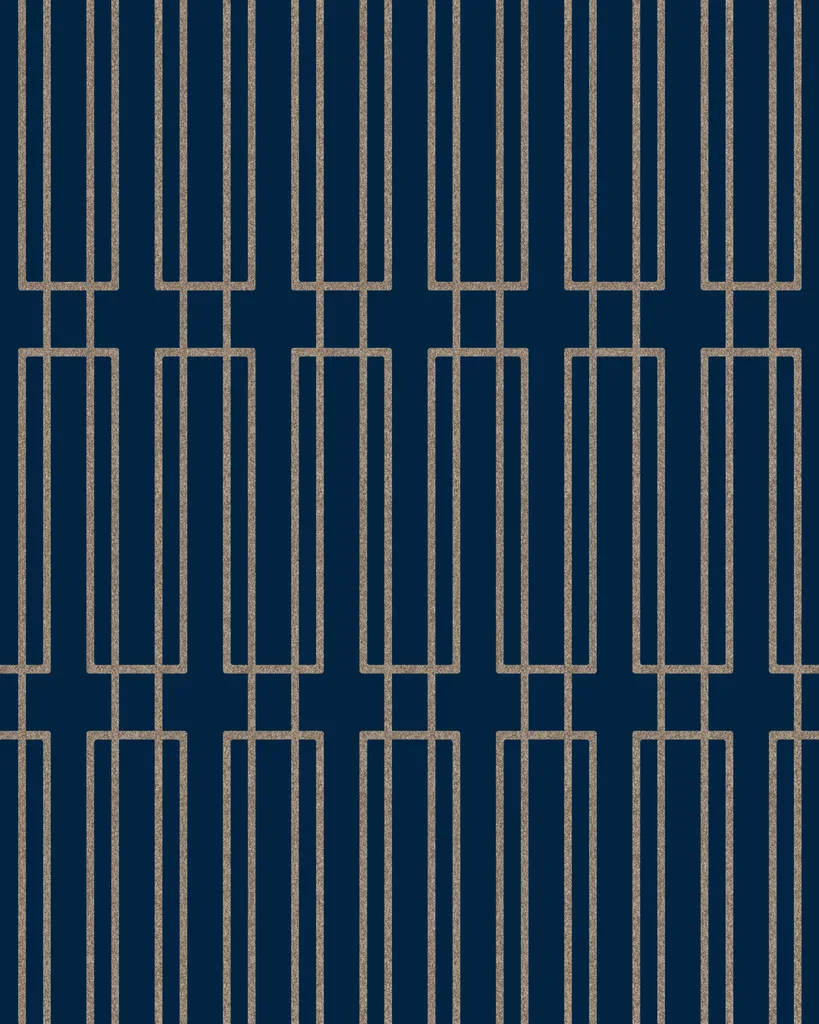 Kravet Design Candice Olson Decadence Ii W4466 in Dark Blue & Grey (W4466.50.0)