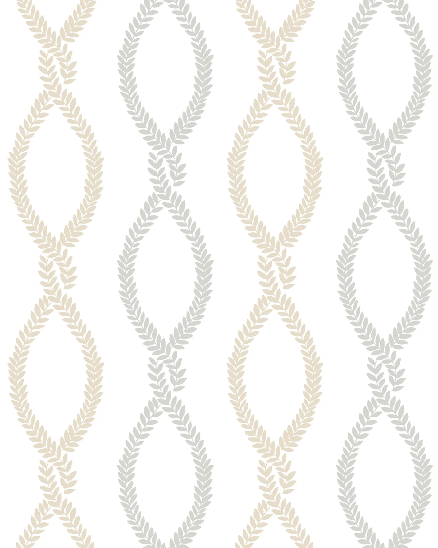 Kravet Design Antonina Vella Jardin W4483 in White & Beige (W4483.16.0)