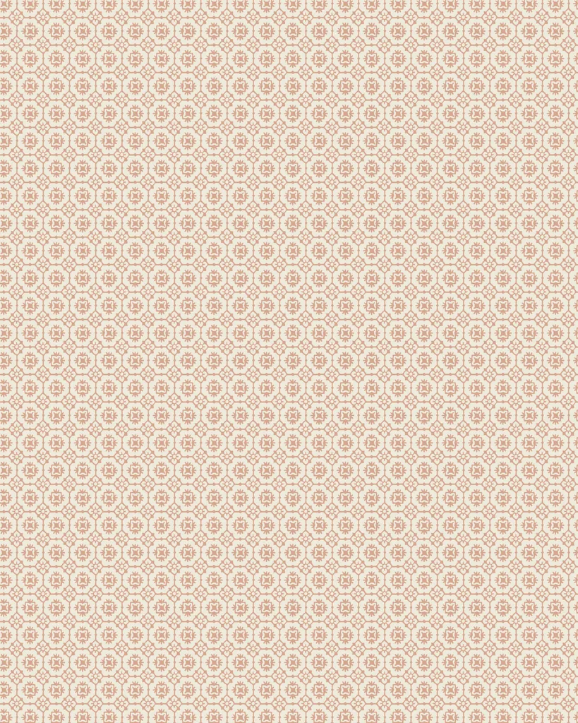 Kravet Design Antonina Vella Jardin W4484 in Ivory & Coral (W4484.12.0)