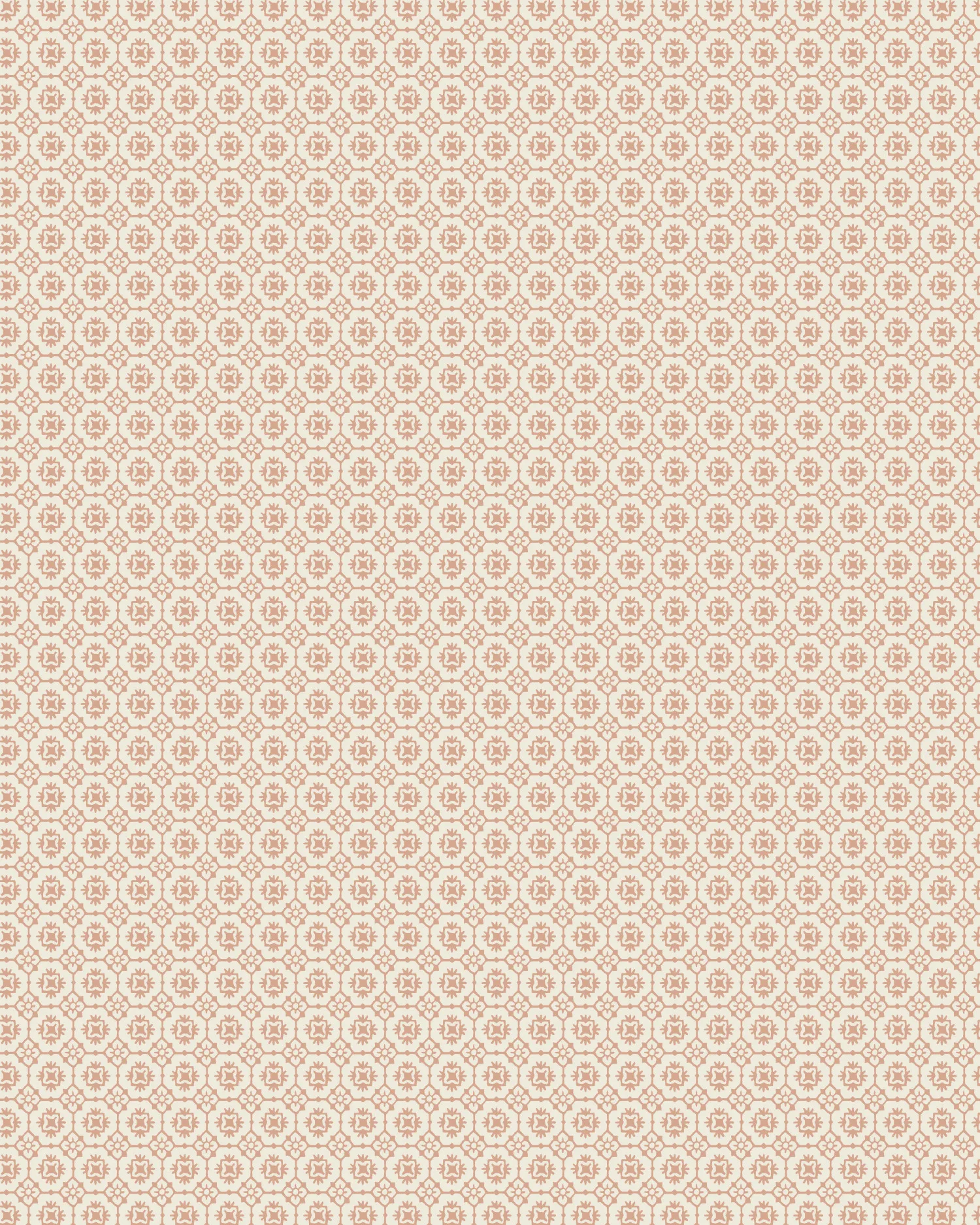 Kravet Design Antonina Vella Jardin W4484 in Ivory & Coral (W4484.12.0)