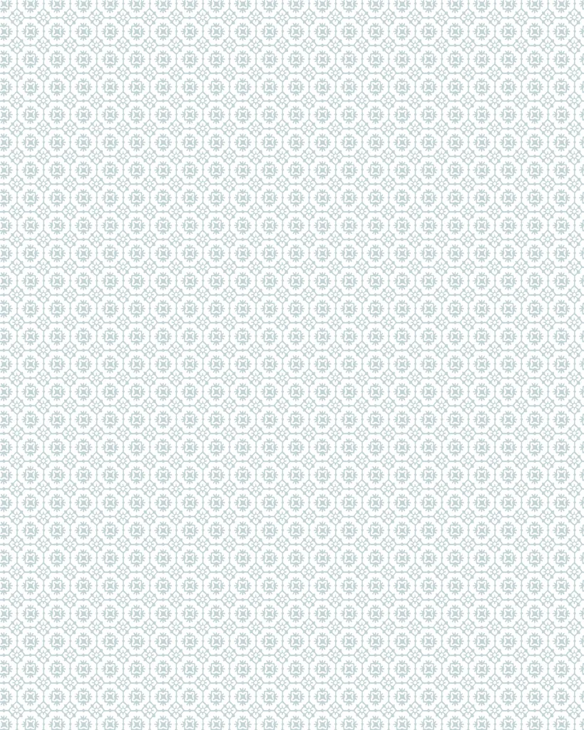 Kravet Design Antonina Vella Jardin W4484 in White & Light Blue (W4484.15.0)