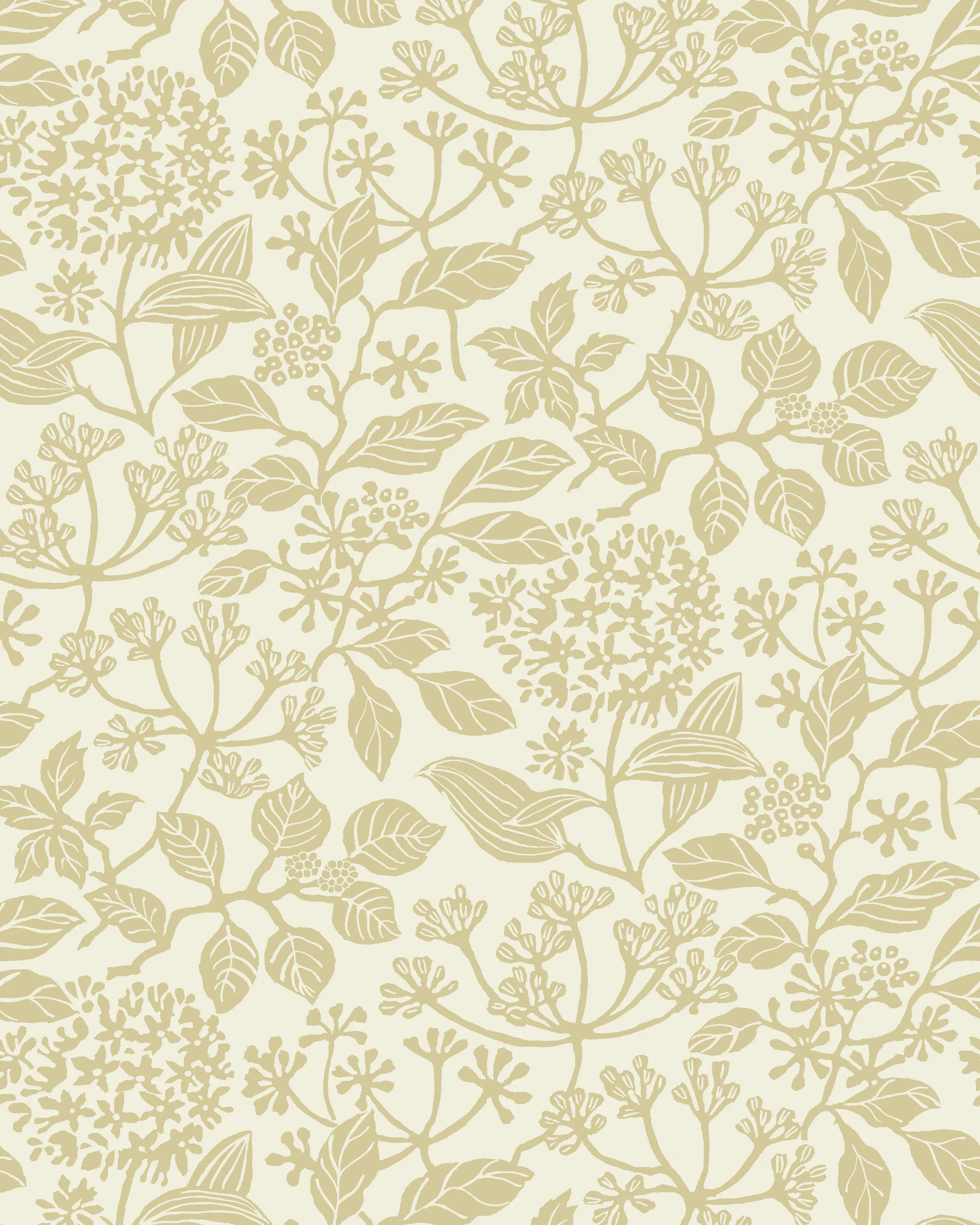 Kravet Design Antonina Vella Jardin W4485 in Ivory & Yellow (W4485.14.0)