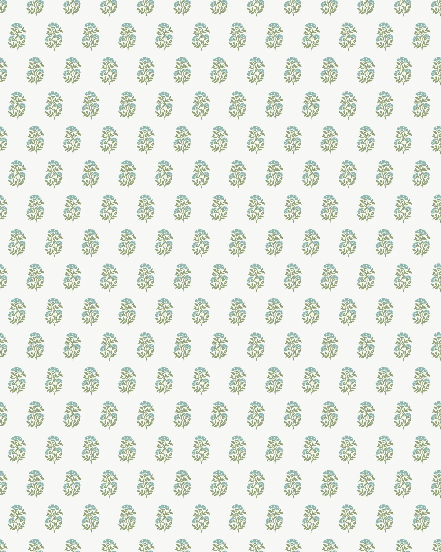 Kravet Design Antonina Vella Jardin W4489 in White & Light Blue (W4489.315.0)