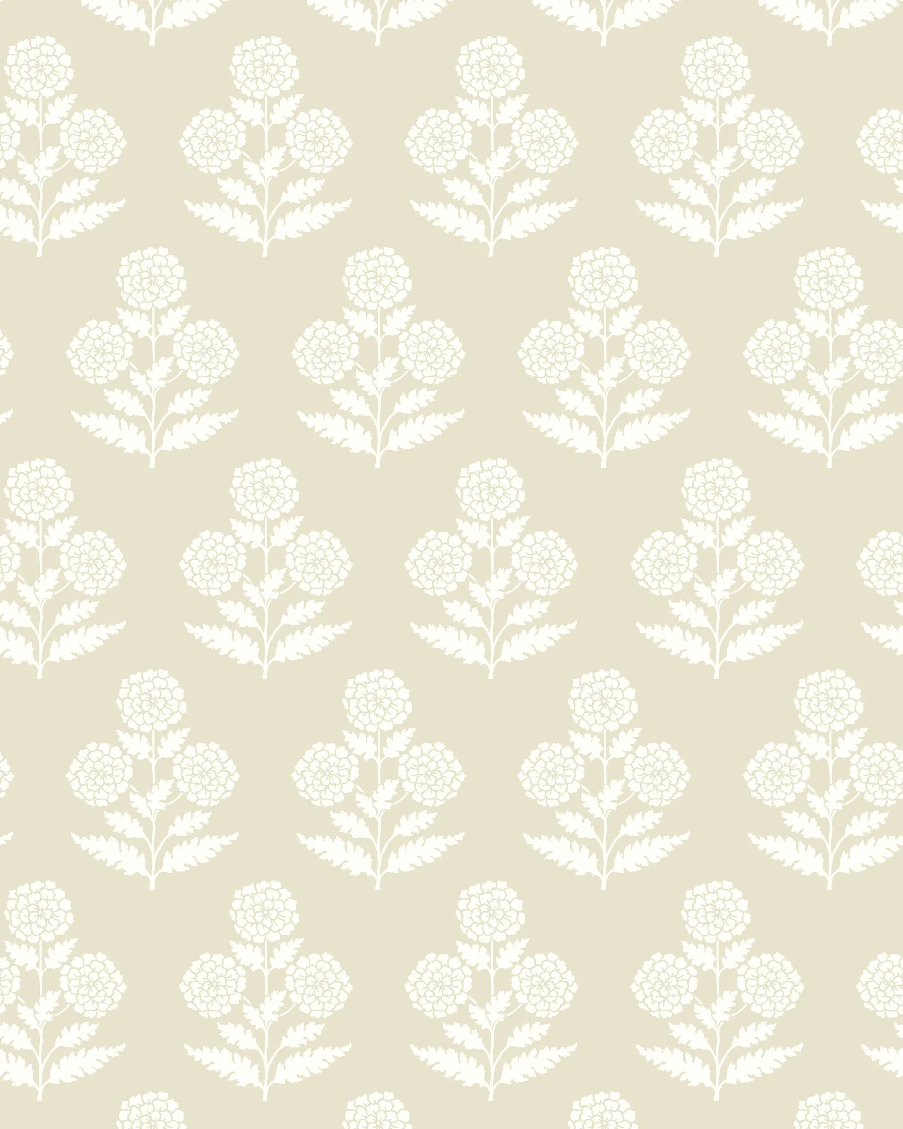 Kravet Design Antonina Vella Jardin W4494 in Beige & White (W4494.1.0)