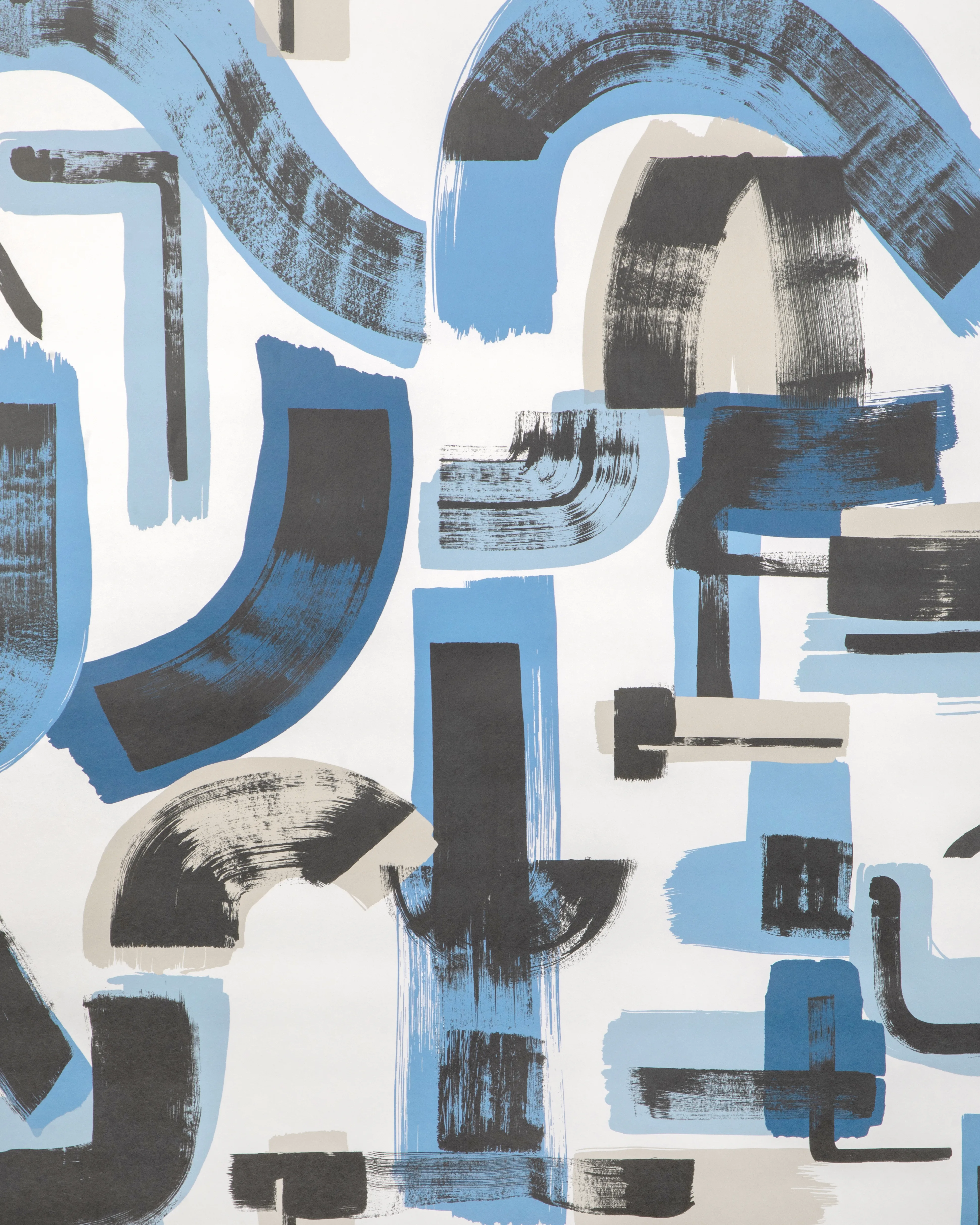 Lee Jofa Modern Bleecker Paper in Capri/Navy (GWP-3738.155.0)