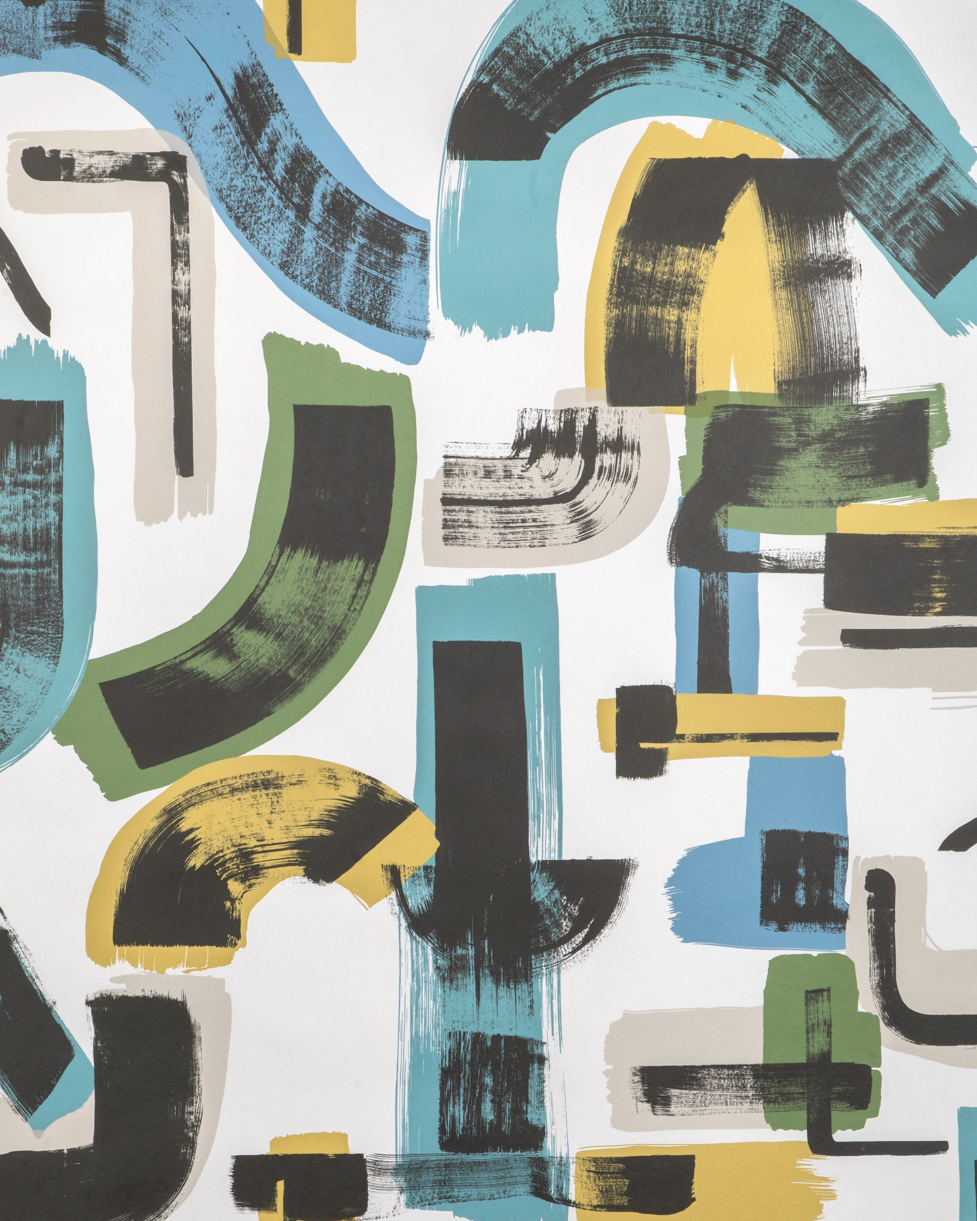 Lee Jofa Modern Bleecker Paper in Lake/Fern (GWP-3738.353.0)