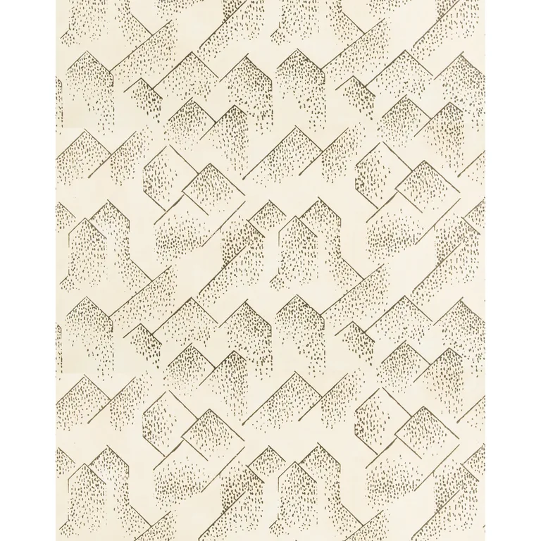 Lee Jofa Modern Brink Paper in Cream/Onyx (GWP-3703.18.0)