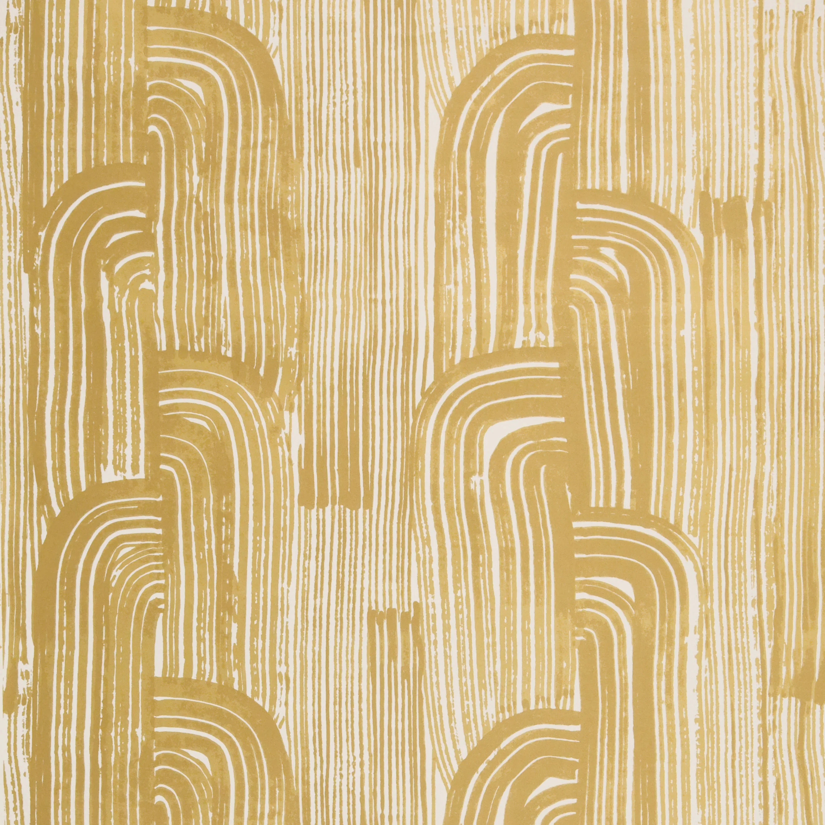 Lee Jofa Modern Crescent Paper in Gold/Ivory (GWP-3304.416.0)