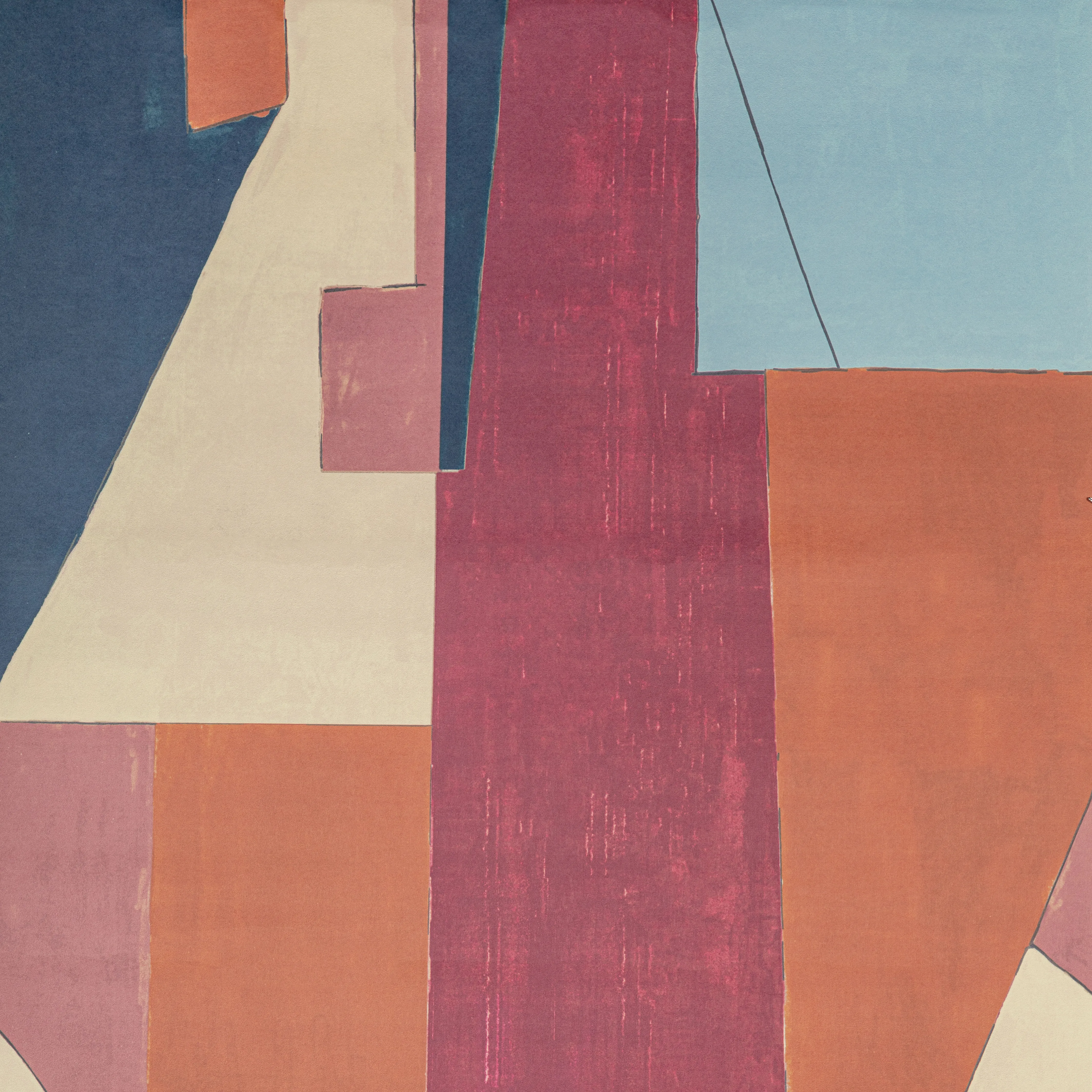Lee Jofa Modern District Paper in Claret (GWP-3721.795.0)
