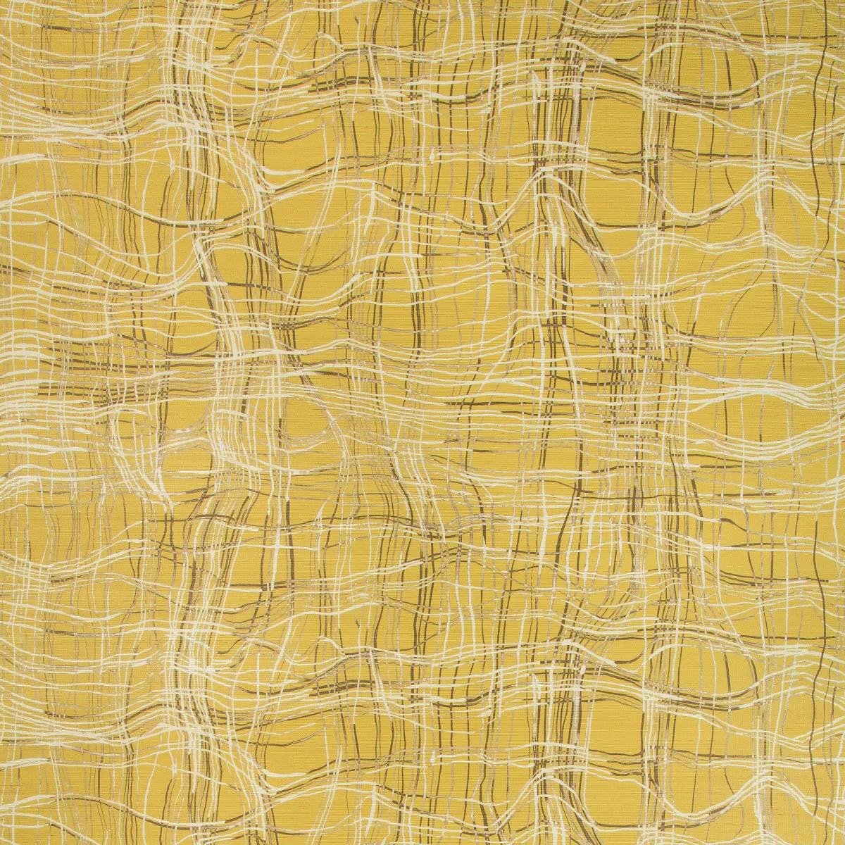 Lee Jofa Modern Entangle Paper in Mustard (GWP-3716.406.0)