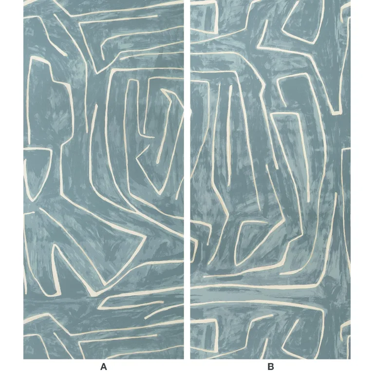 Lee Jofa Modern Graffito in Deep Sky (GWP-3501.15.0)