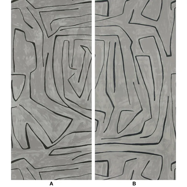 Lee Jofa Modern Graffito in Graphite (GWP-3501.118.0)