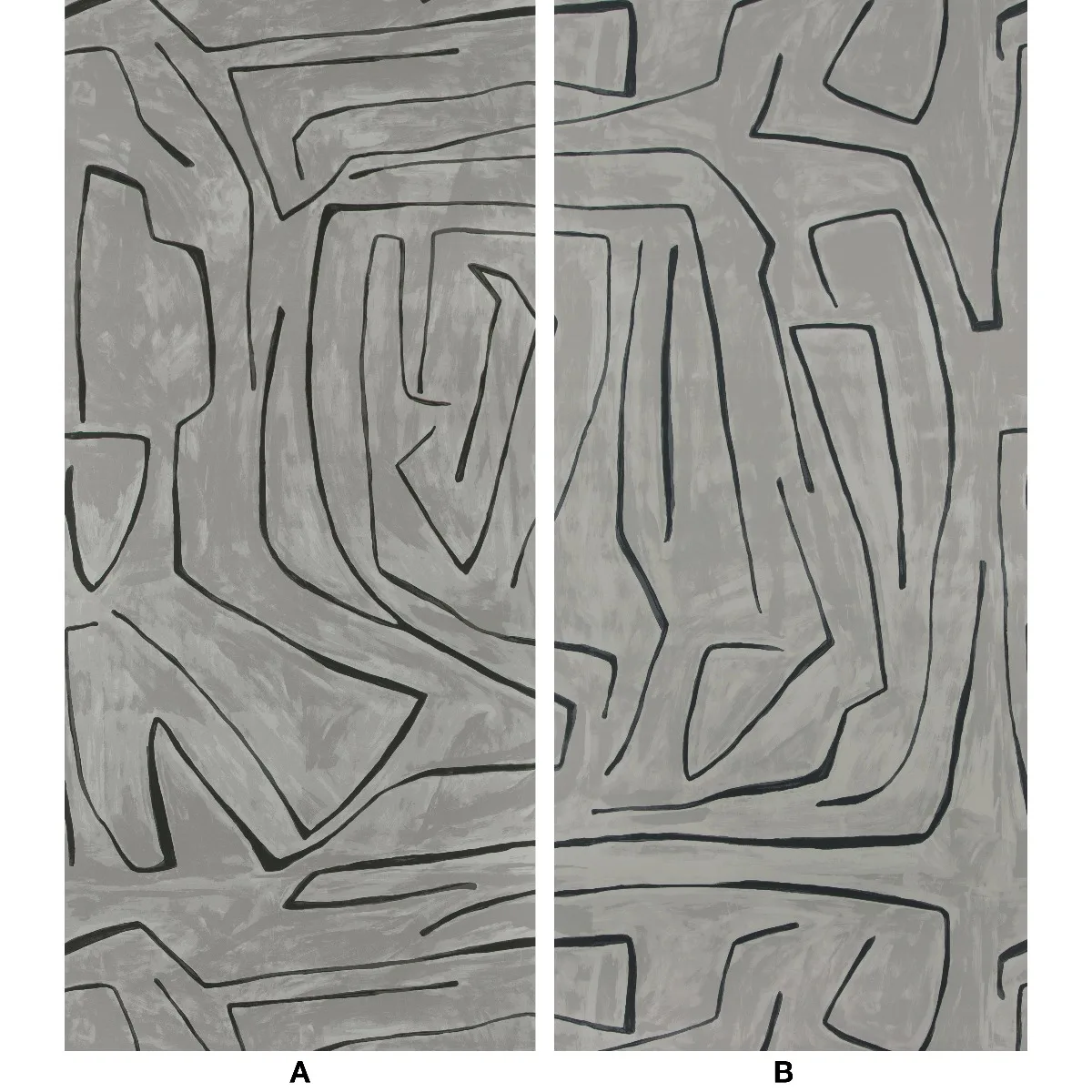 Lee Jofa Modern Graffito in Graphite (GWP-3501.118.0)