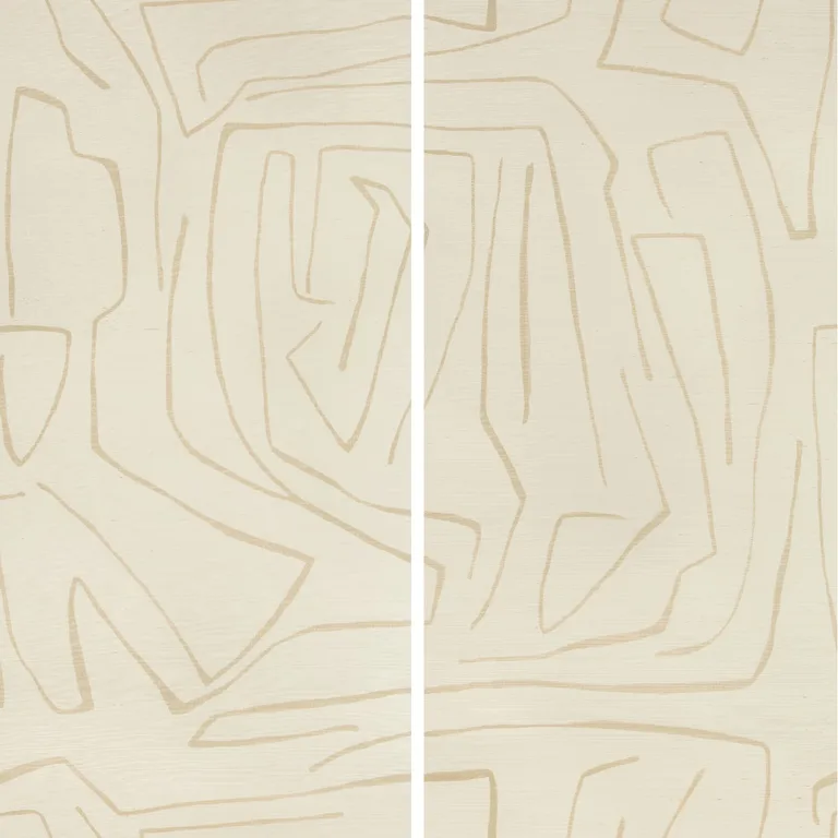 Lee Jofa Modern Graffito Ii in Parchment (GWP-3720.116.0)