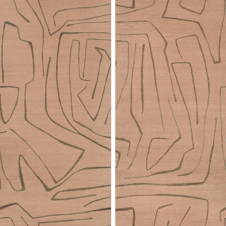 Lee Jofa Modern Graffito Ii in Rosa (GWP-3720.711.0)
