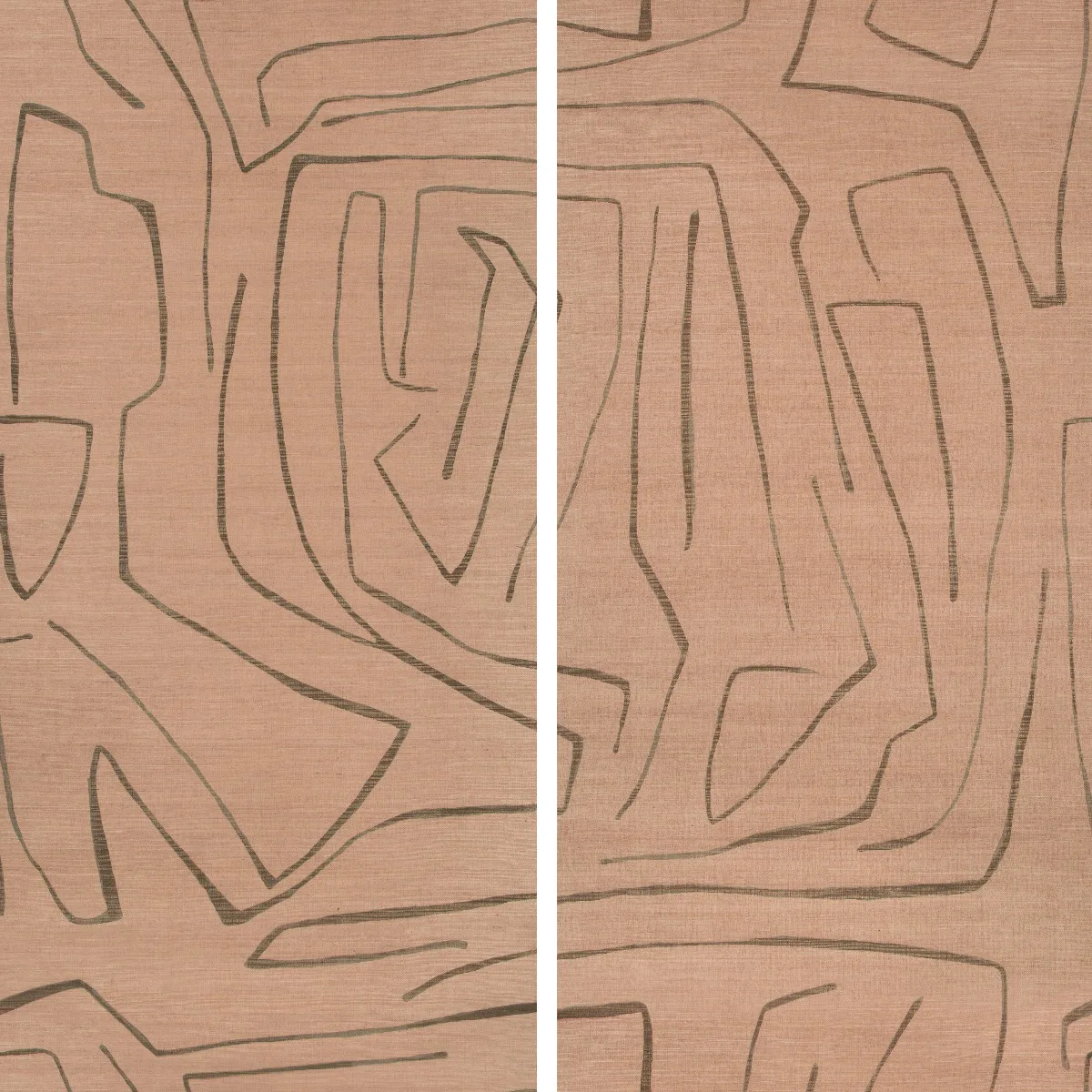 Lee Jofa Modern Graffito Ii in Rosa (GWP-3720.711.0)