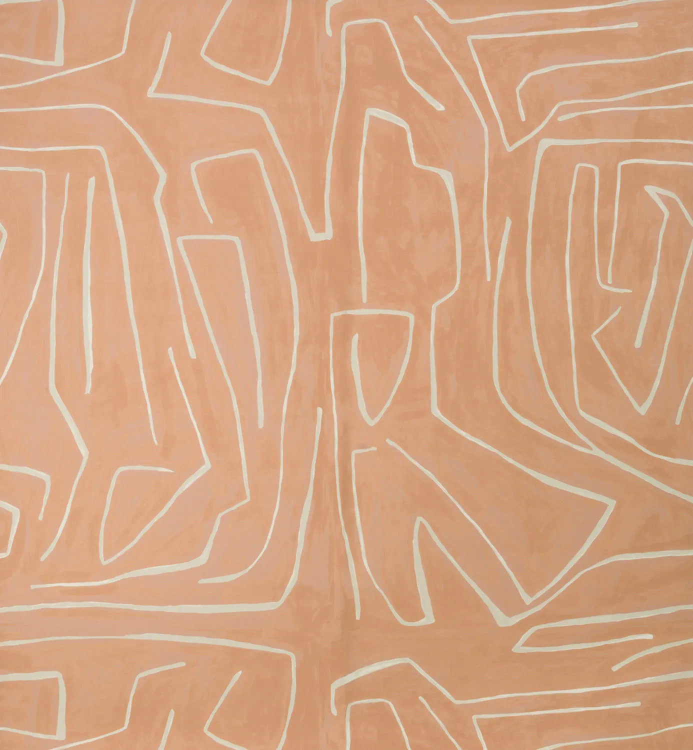 Lee Jofa Modern Graffito in Salmon/Cream (GWP-3501.117.0)