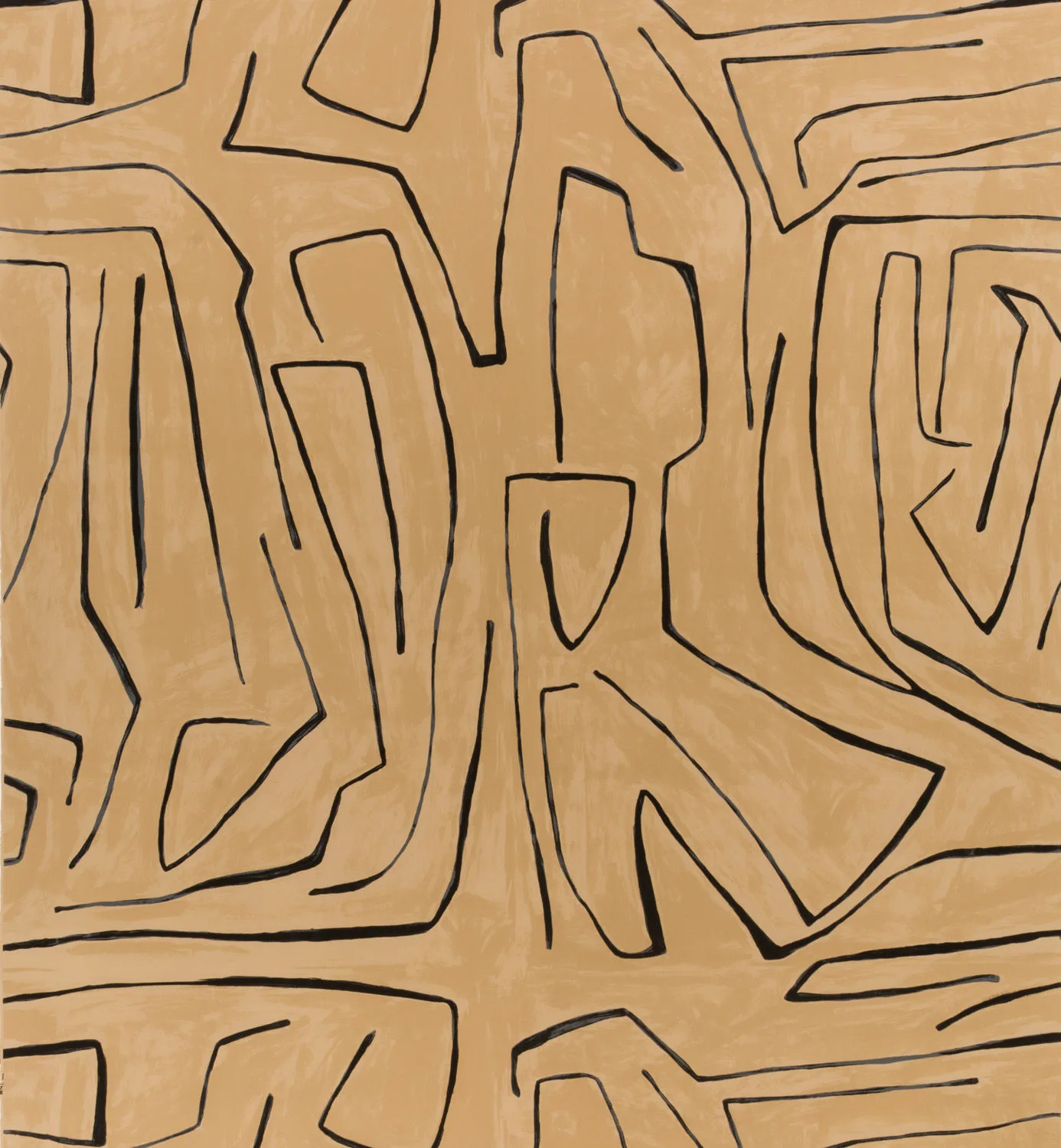Lee Jofa Modern Graffito in Sand/Black (GWP-3501.68.0)