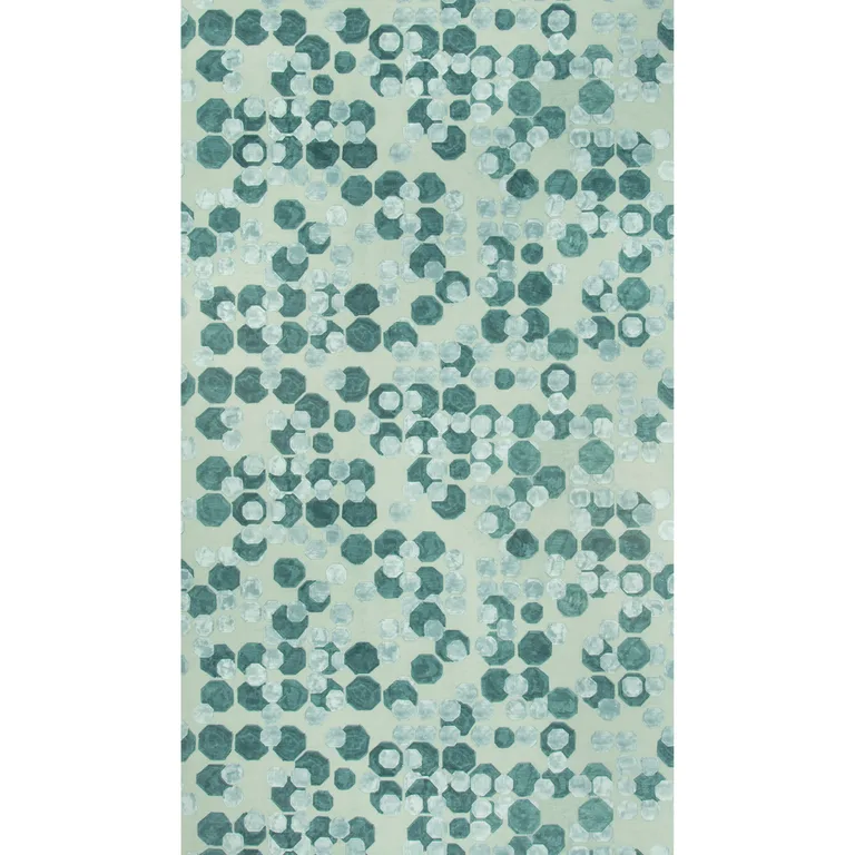 Lee Jofa Modern Hex Paper in Lagoon (GWP-3724.135.0)