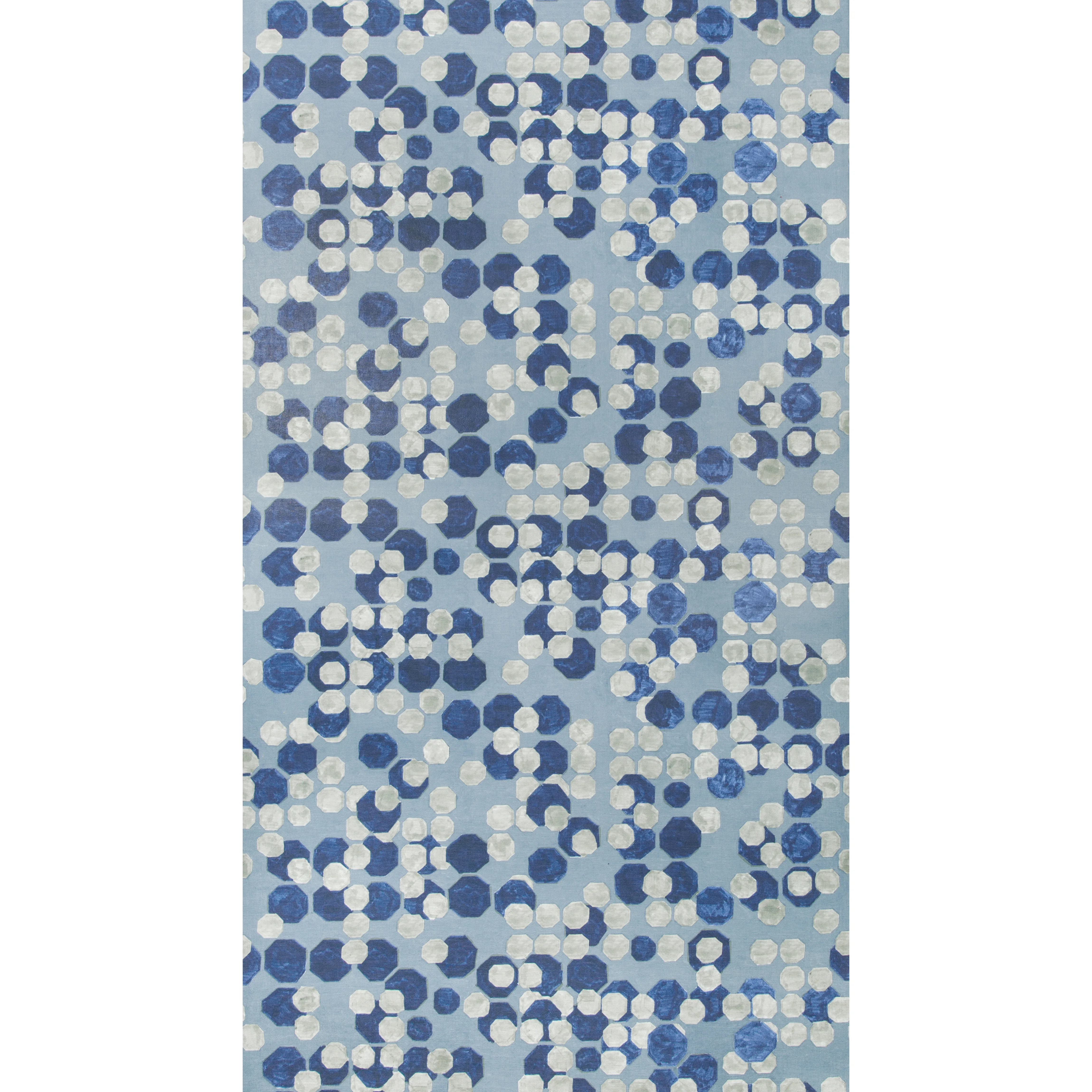 Lee Jofa Modern Hex Paper in Marine (GWP-3724.505.0)