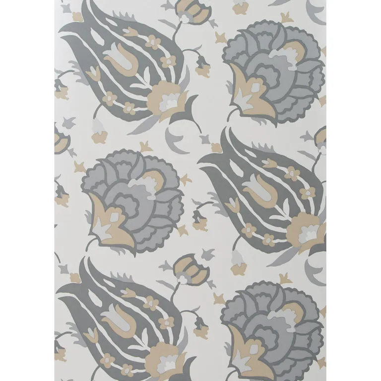 Lee Jofa Modern Turkish Flower in Dove/Stone (GWP-3400.116.0)