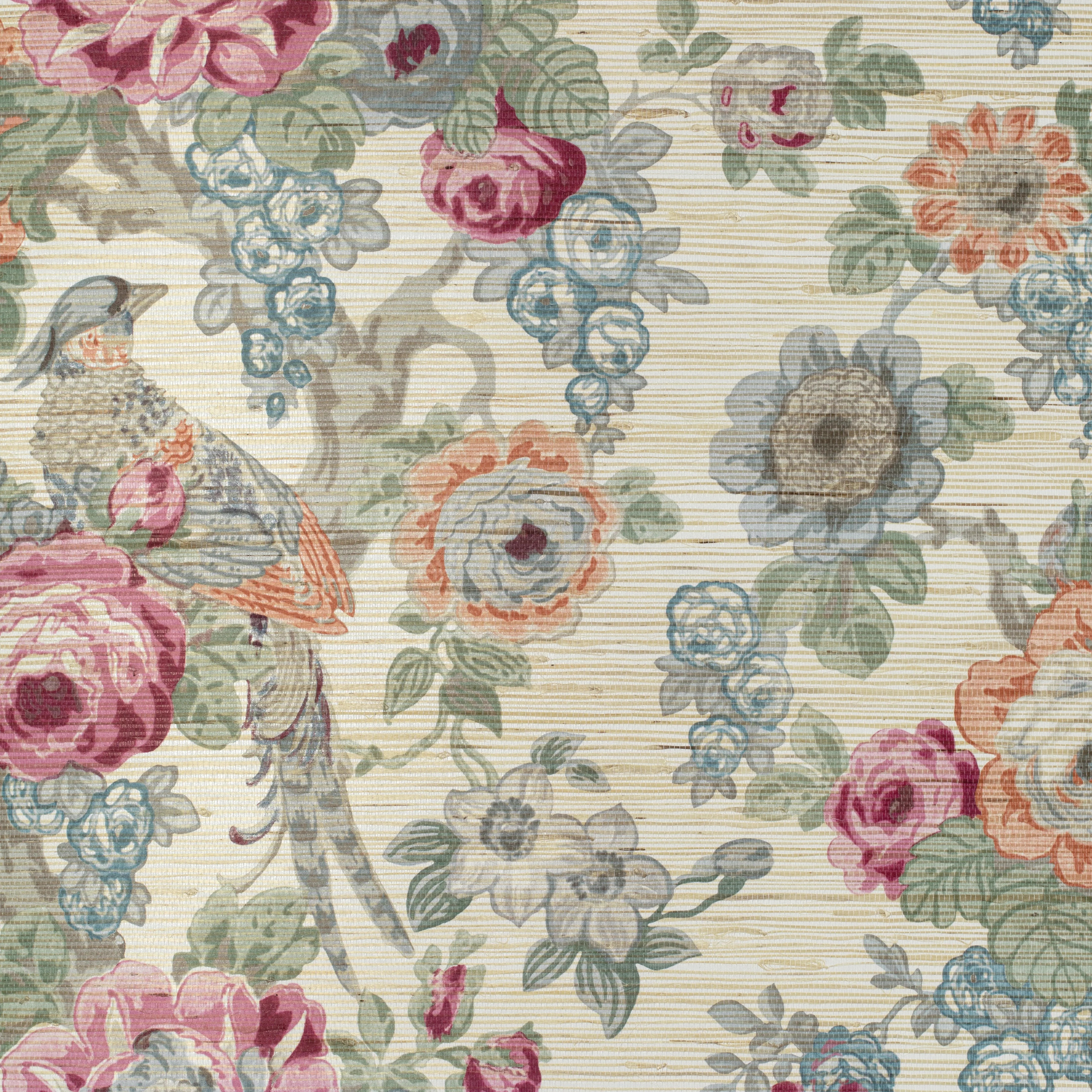 Lee Jofa Avondale Paper in Berry/Slate (P2020100.9722.0)