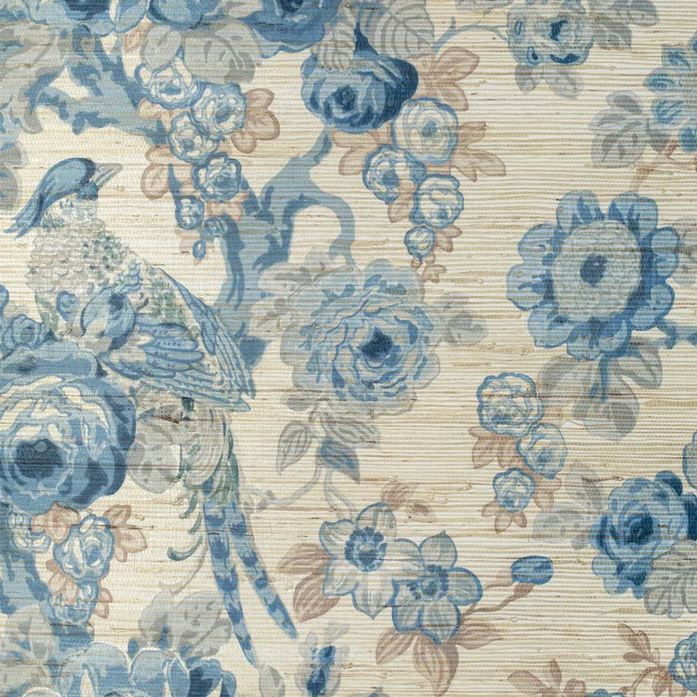 Lee Jofa Avondale Paper in Blue/Slate (P2020100.515.0)