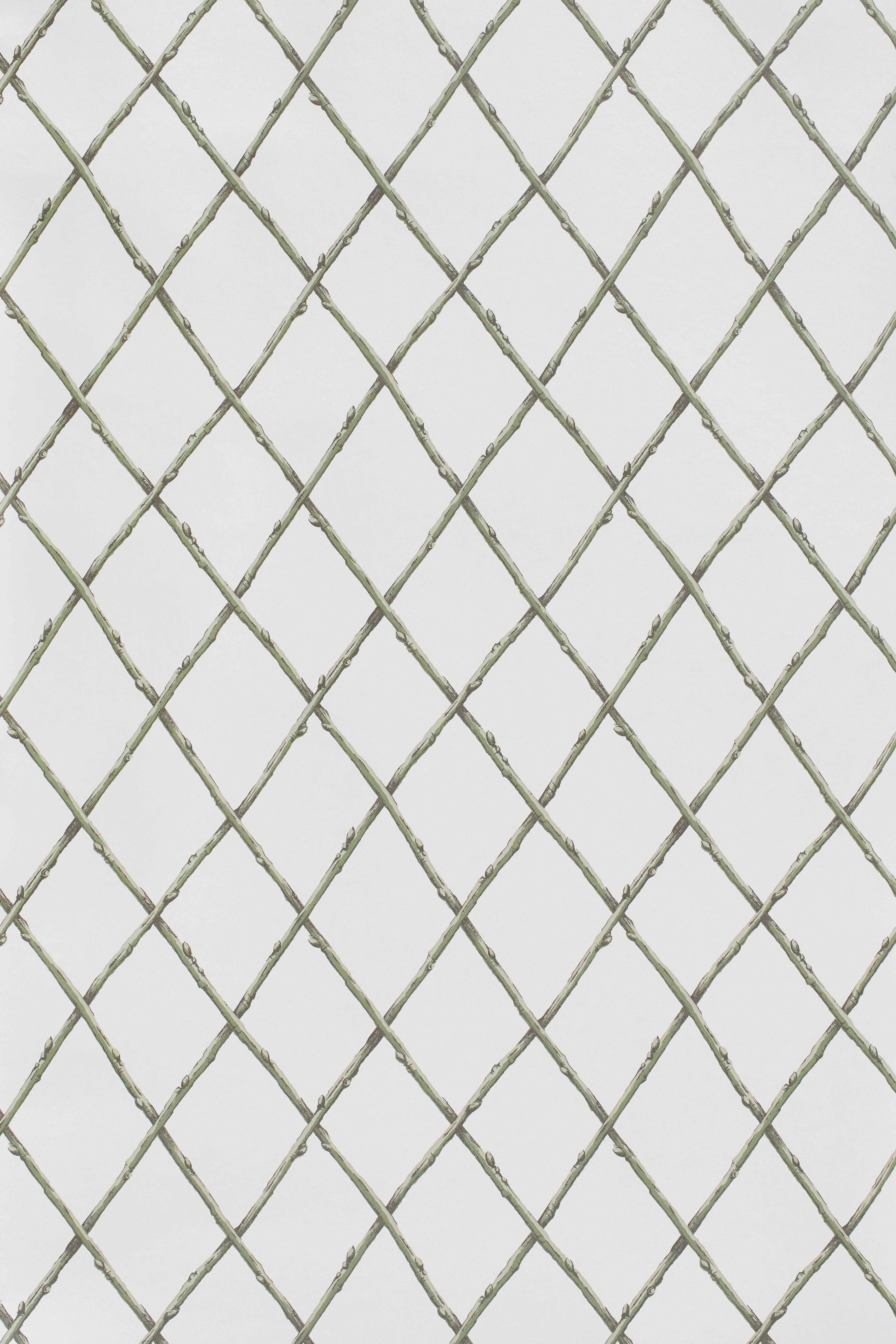 Lee Jofa Bare Twig Trellis in Green (P2025106.130.0)