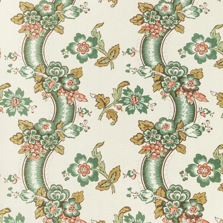Lee Jofa Benday Paper in Green/Rose (P2020111.317.0)