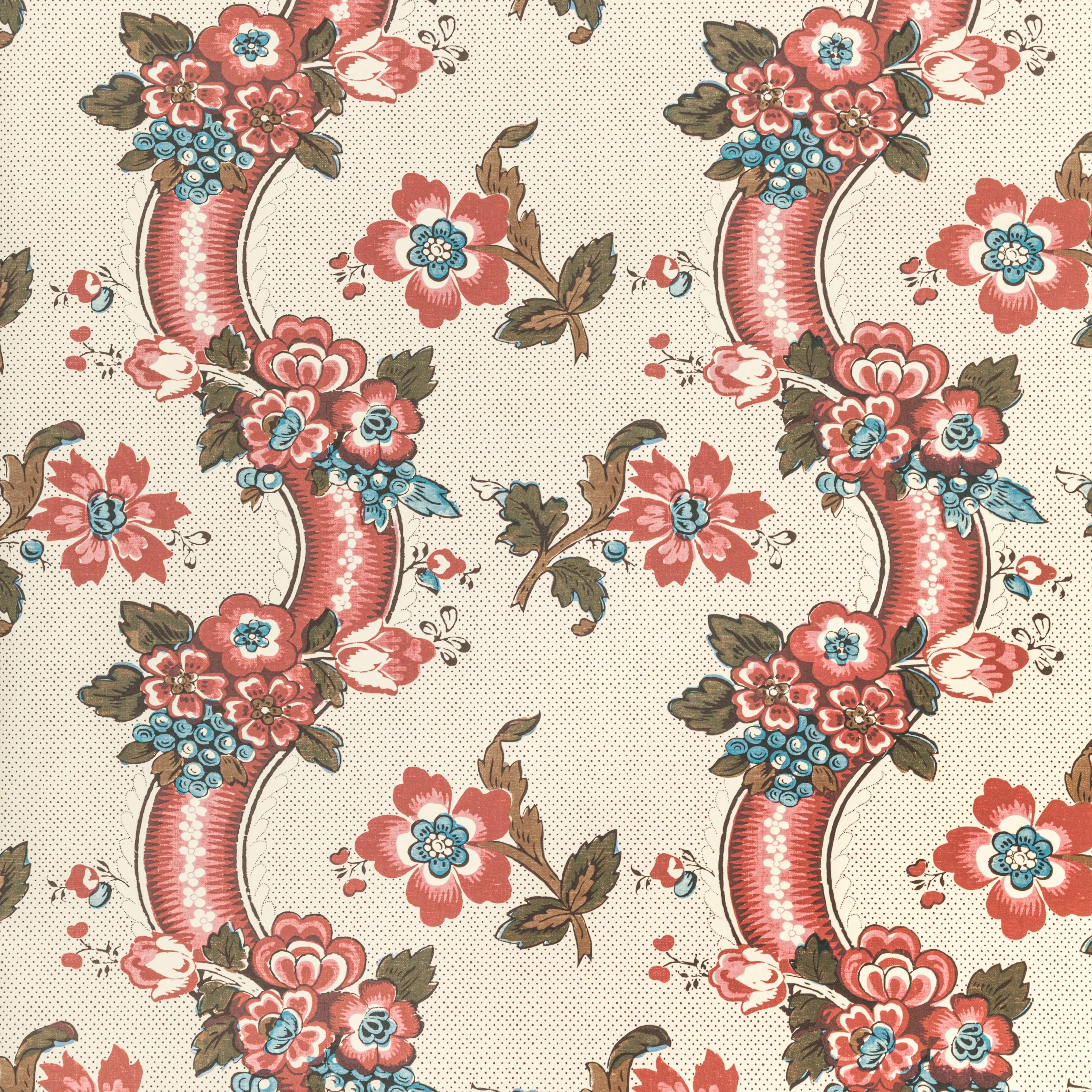 Lee Jofa Benday Paper in Red/Blue (P2020111.195.0)