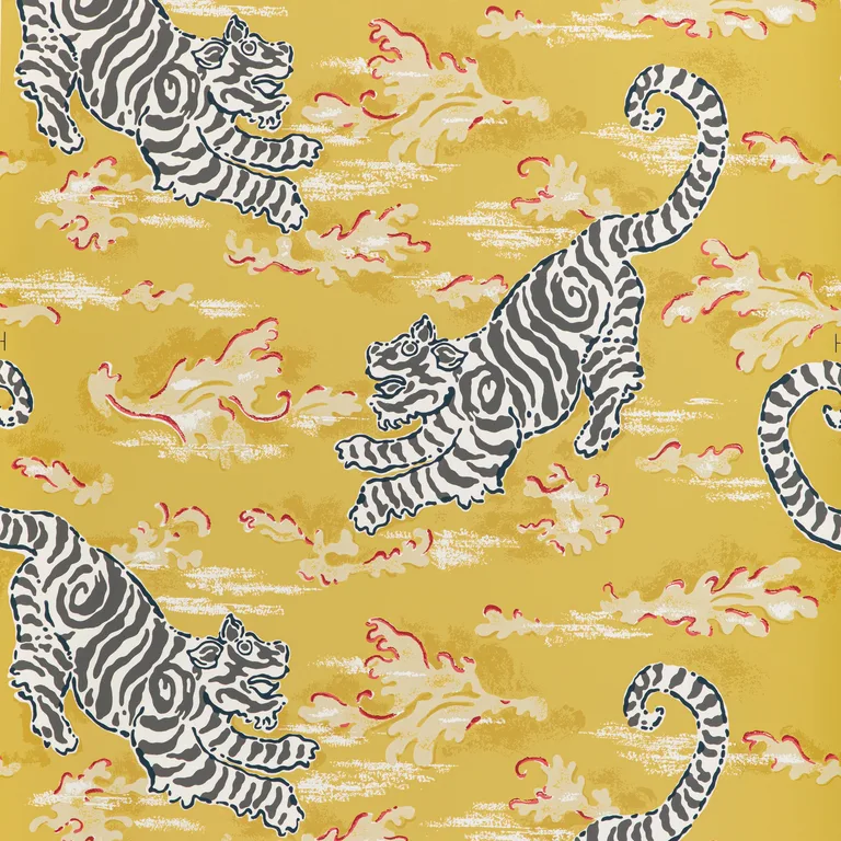 Lee Jofa Bongol Paper in Citrine (P2020107.4039.0)