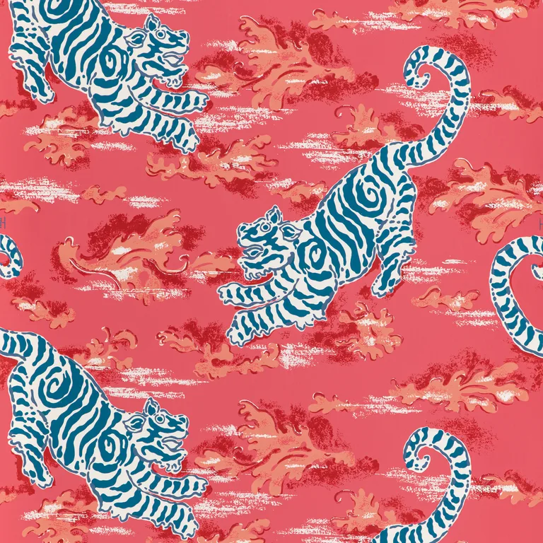 Lee Jofa Bongol Paper in Poppy (P2020107.195.0)