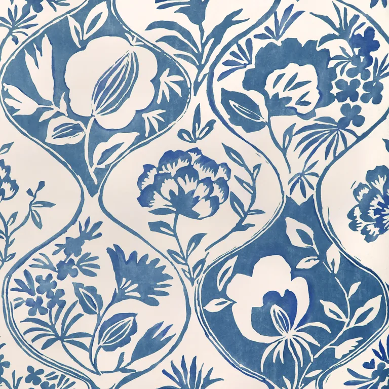 Lee Jofa Calathea Paper in Blue (P2023126.5.0)