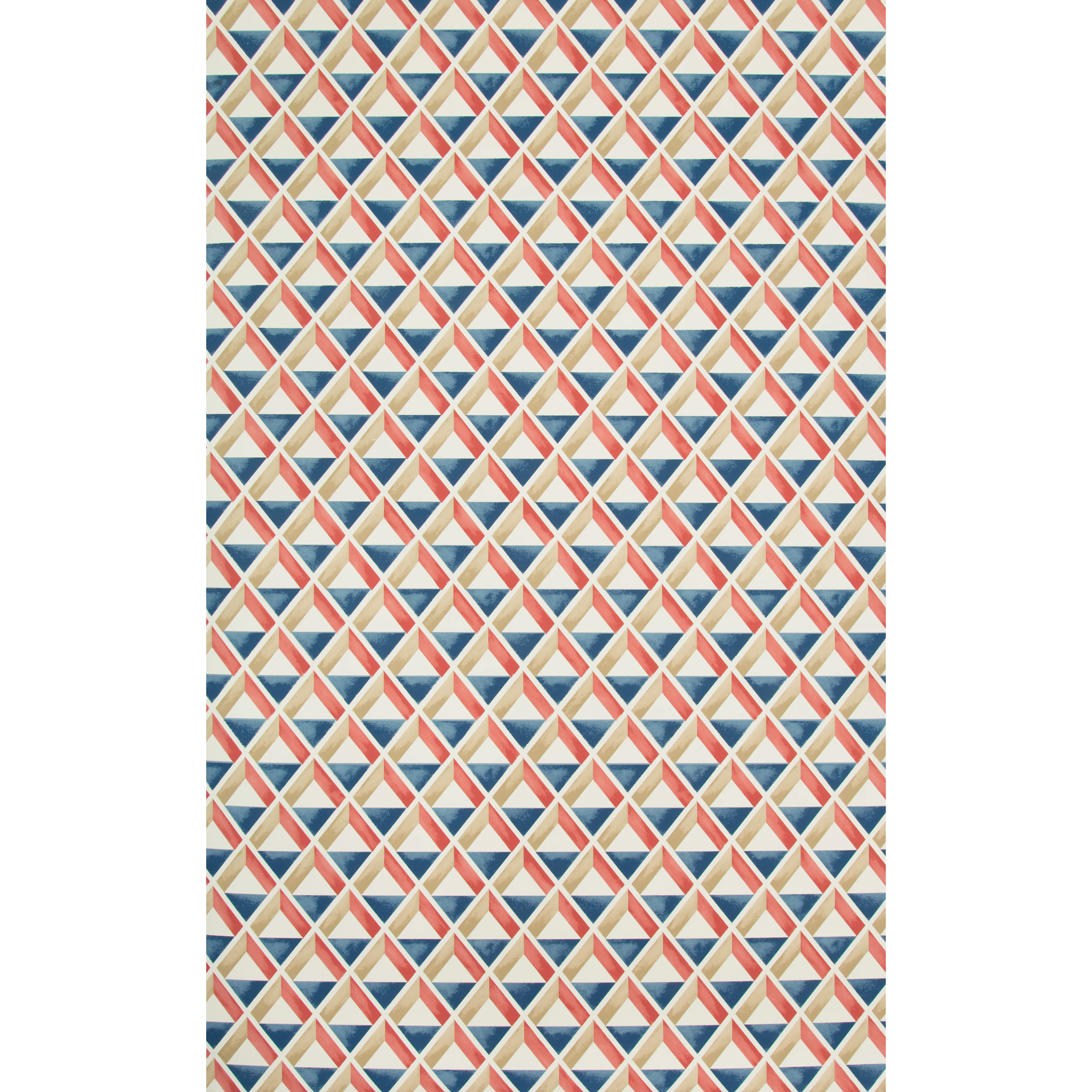 Lee Jofa Cannes Paper in Red/Blue (P2018108.195.0)