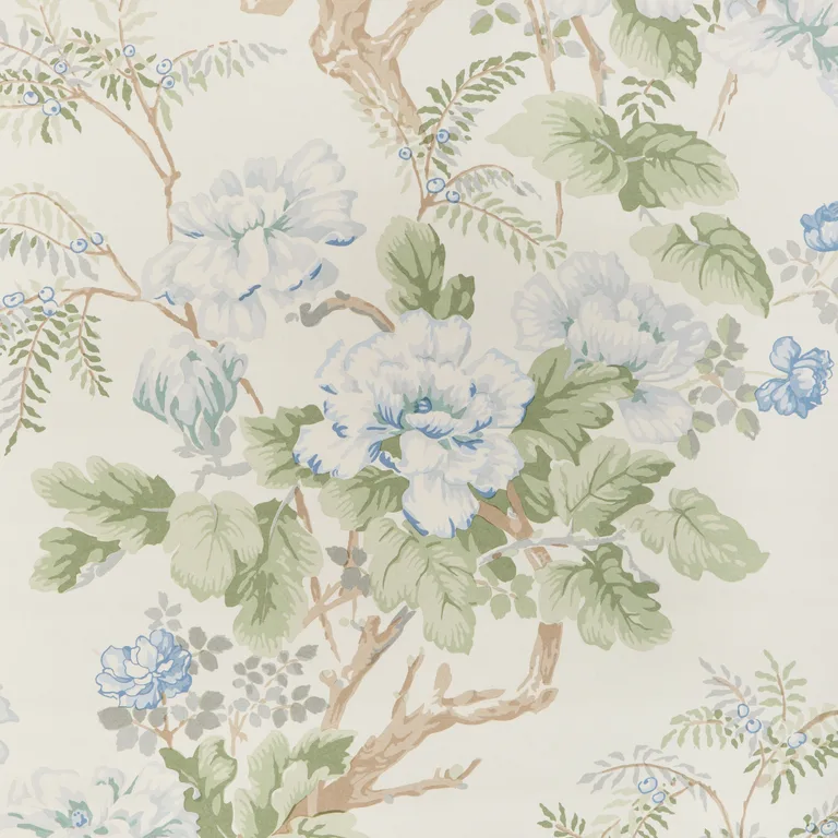 Lee Jofa Chinese Peony in Blue (P2023118.153.0)