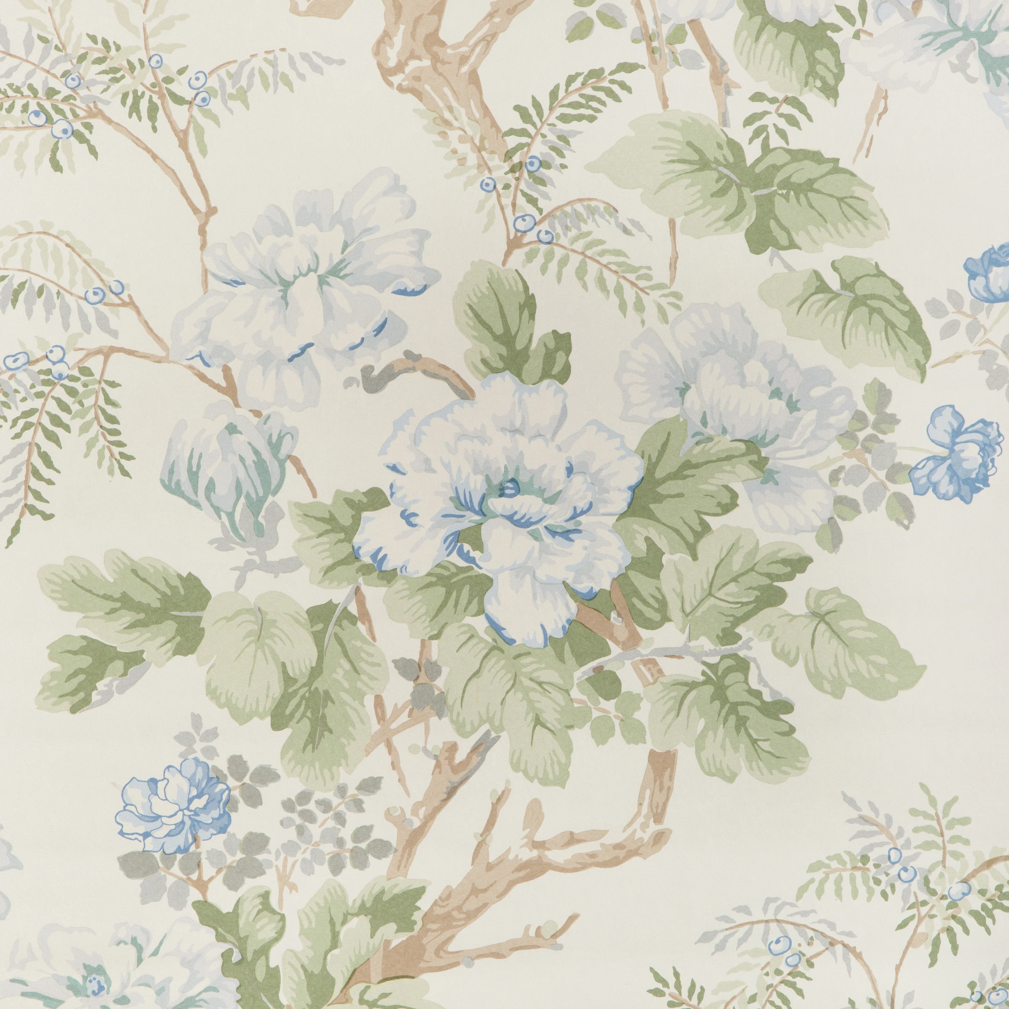 Lee Jofa Chinese Peony in Blue (P2023118.153.0)