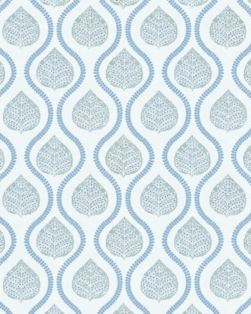 Lee Jofa Elsie Paper in Teal (P2026102A.1313.0)
