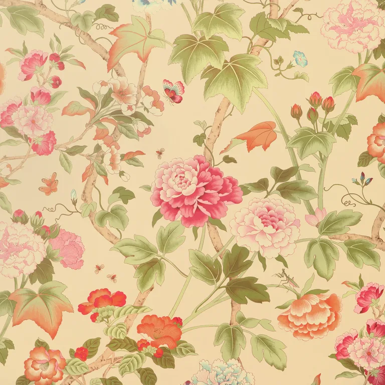 Lee Jofa Gardenia Paper in Spring (P2023128.73.0)