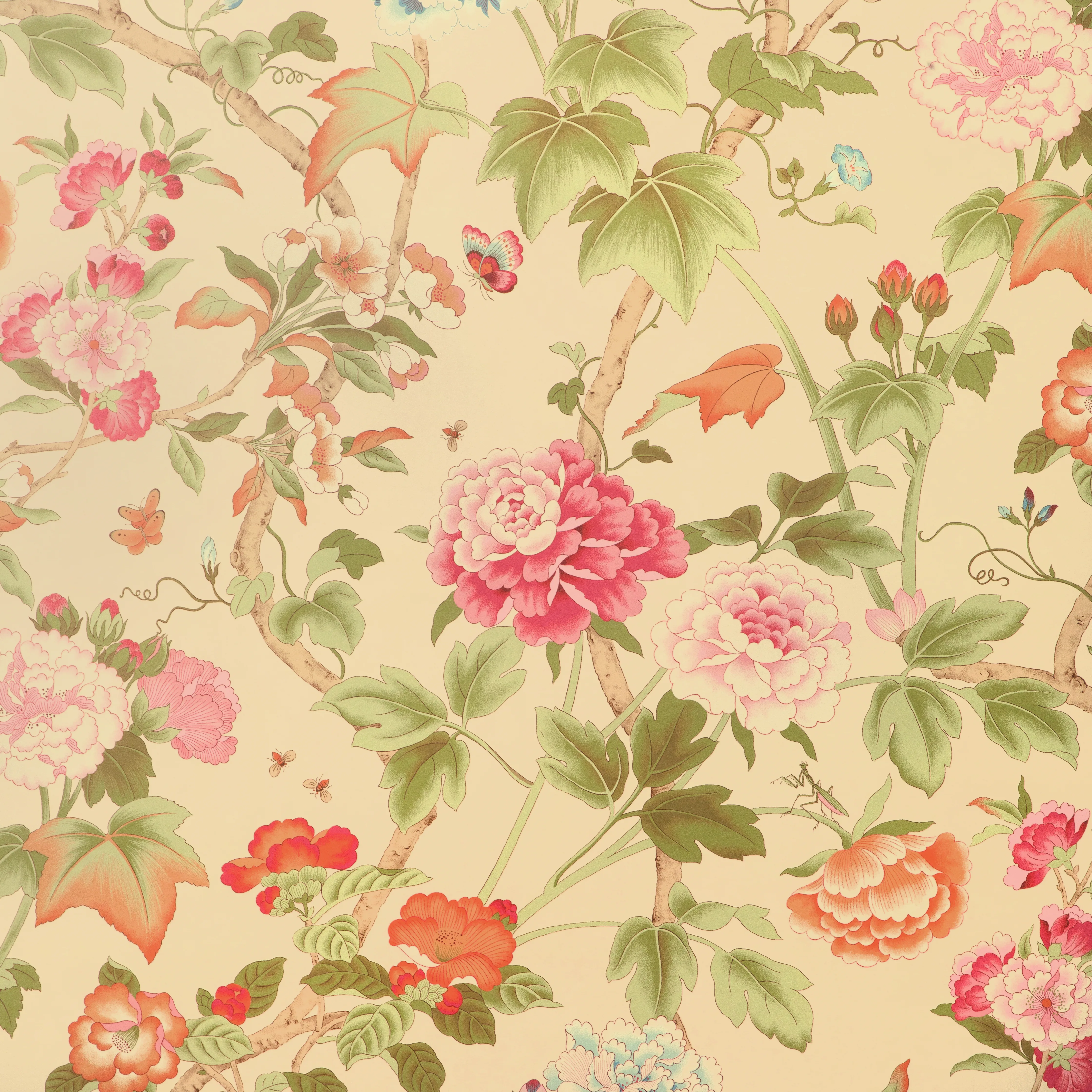 Lee Jofa Gardenia Paper in Spring (P2023128.73.0)