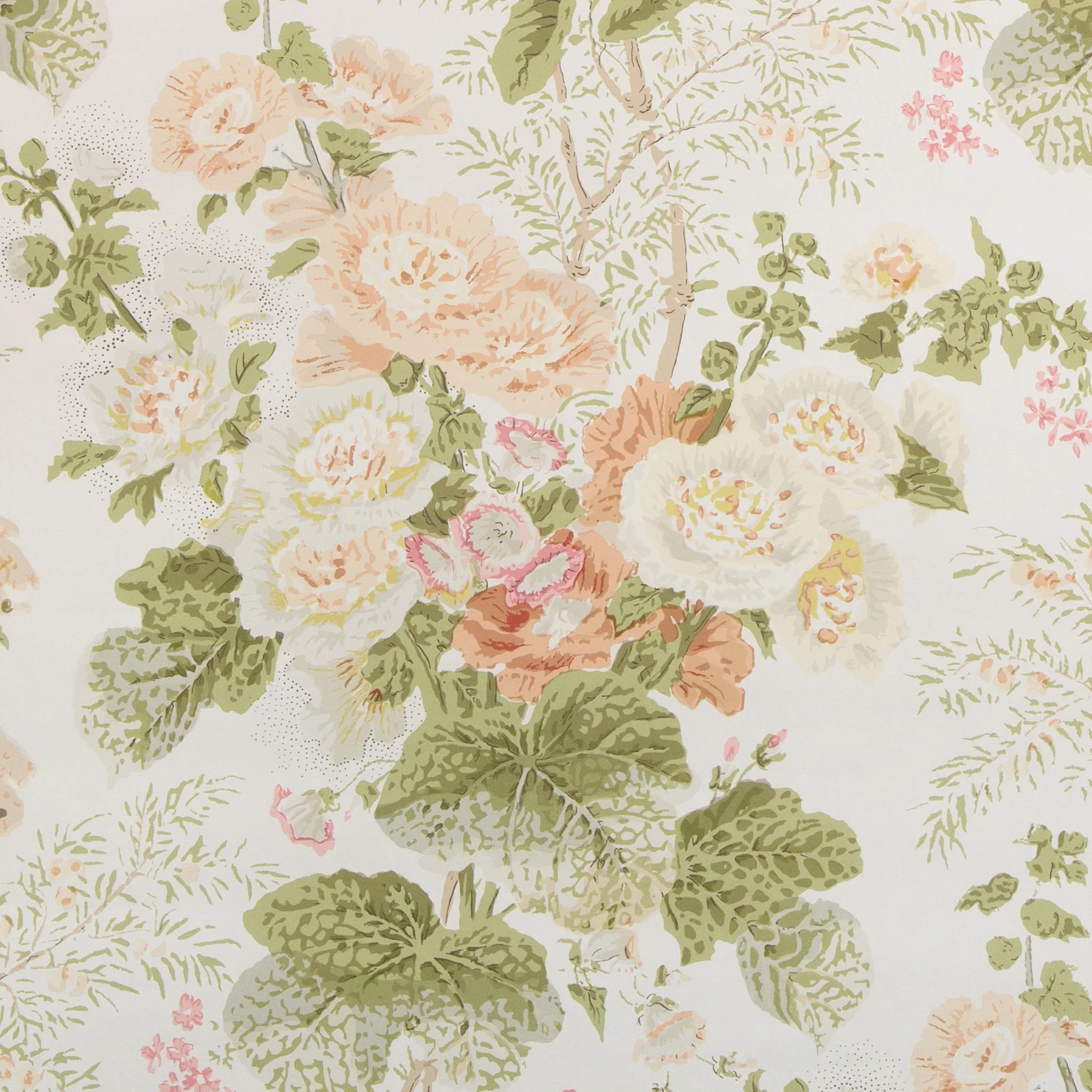 Lee Jofa Grand Althea in Apricot/Moss (P2023115.312.0)