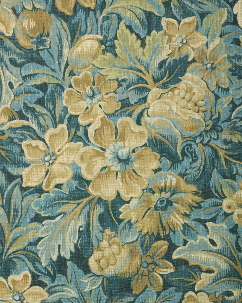 Lee Jofa Harper Paper in Indigo (P2025122.530.0)