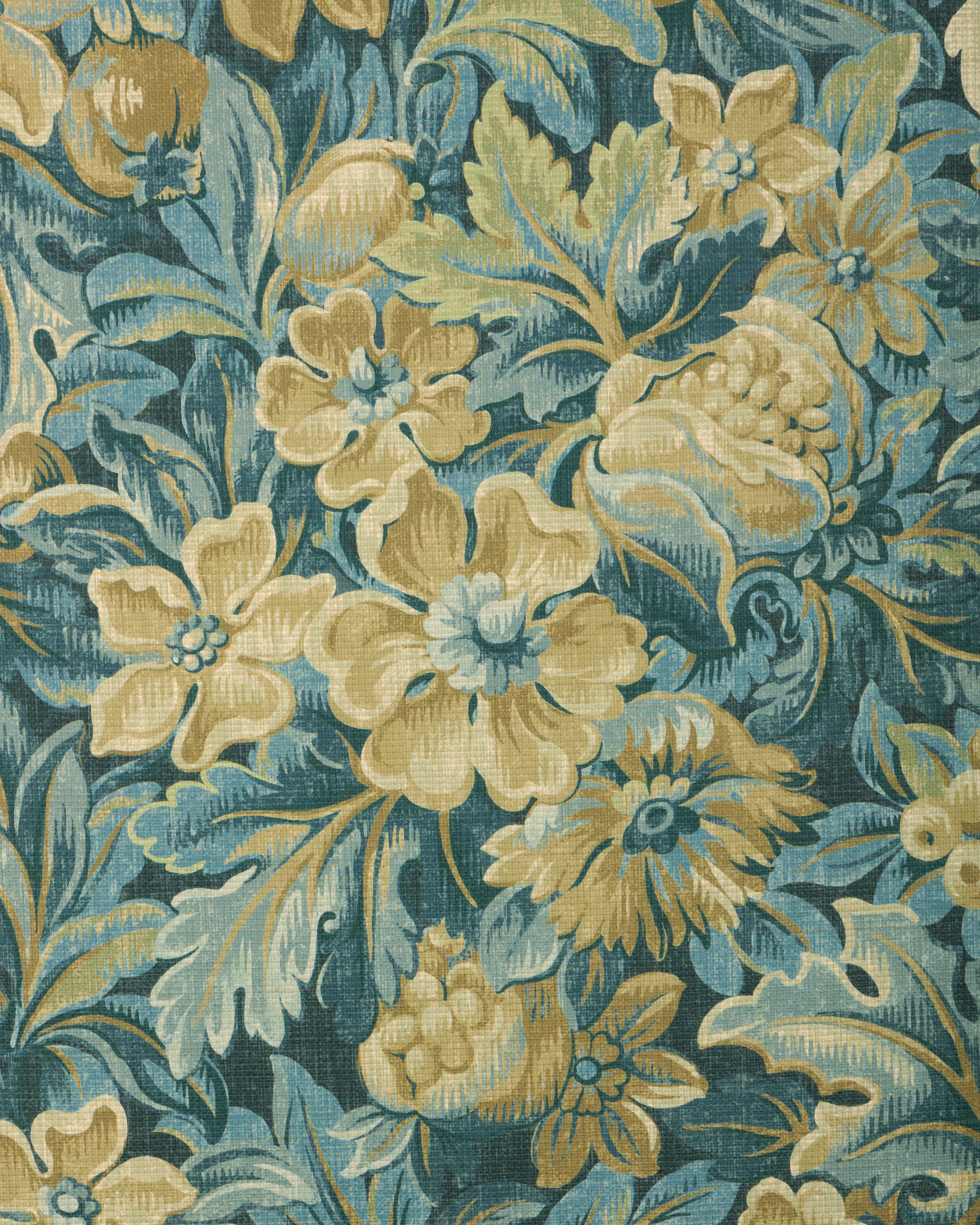 Lee Jofa Harper Paper in Indigo (P2025122.530.0)
