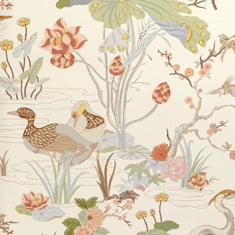 Lee Jofa Luzon Paper in Apricot (P2020105.223.0)