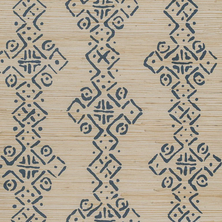 Lee Jofa Mali Grasscloth in Indigo (PBFC-3529.50.0)