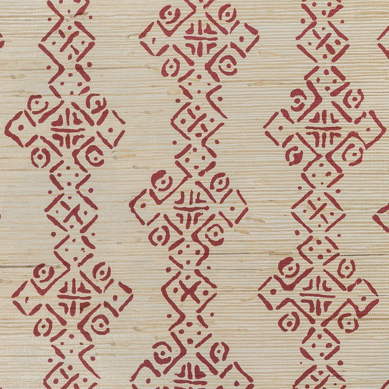Lee Jofa Mali Grasscloth in Ruby (PBFC-3529.717.0)